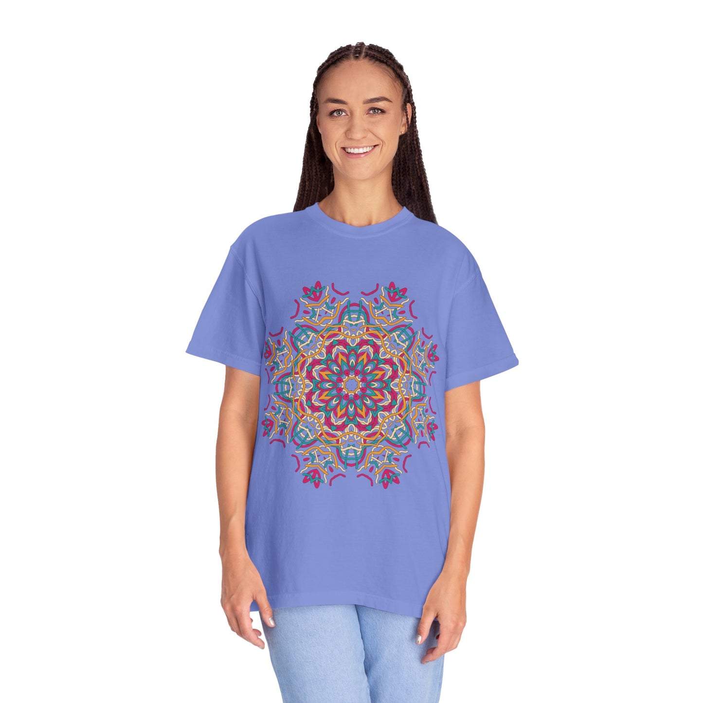 Unisex T-shirt with abstract print