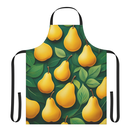 Fruits 100% Polyester Stain-resistant 31.5 x 25.6 | Art Print Canvas Apron 5