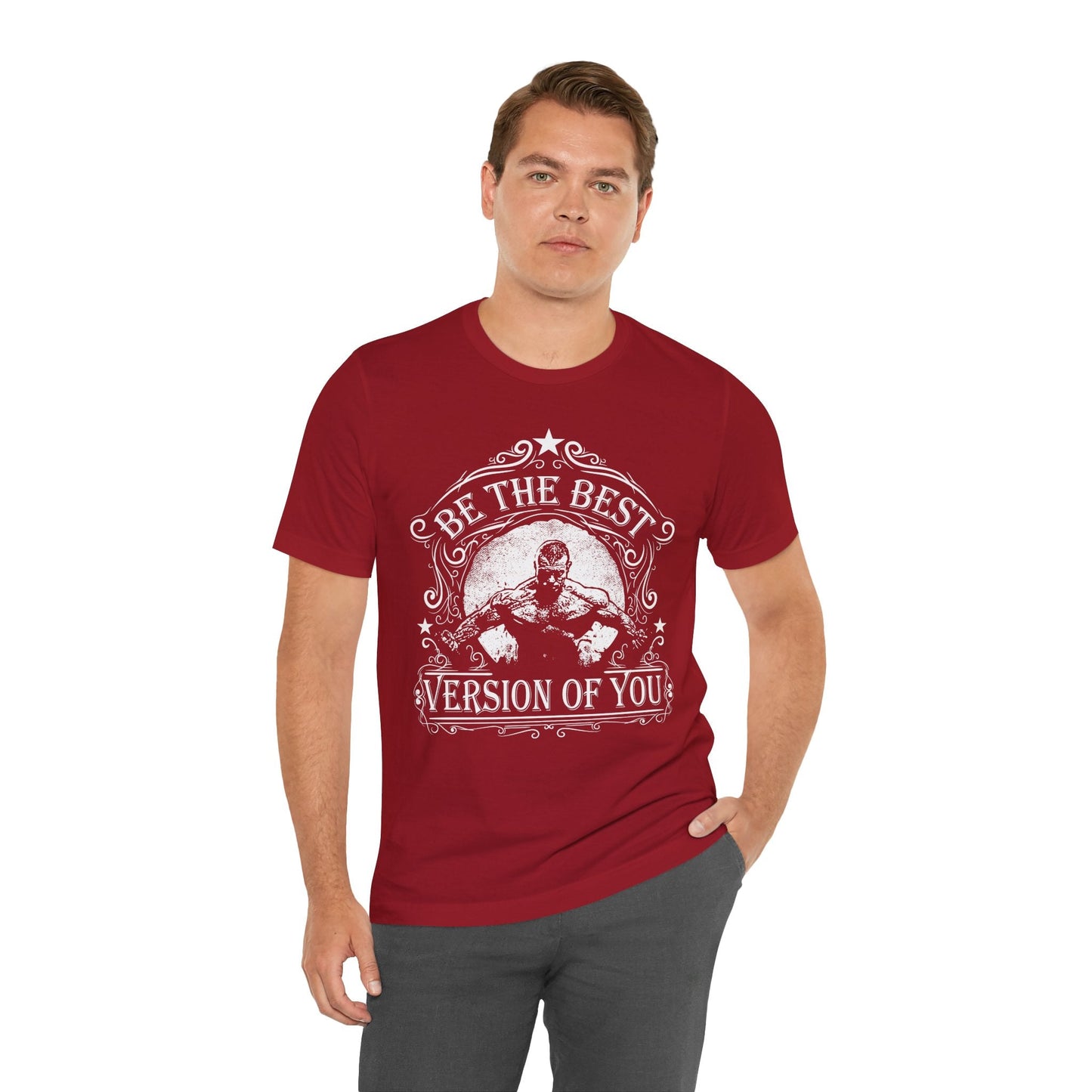 Be The Best Version Of You T-Shirt Motivational Fitness Tee