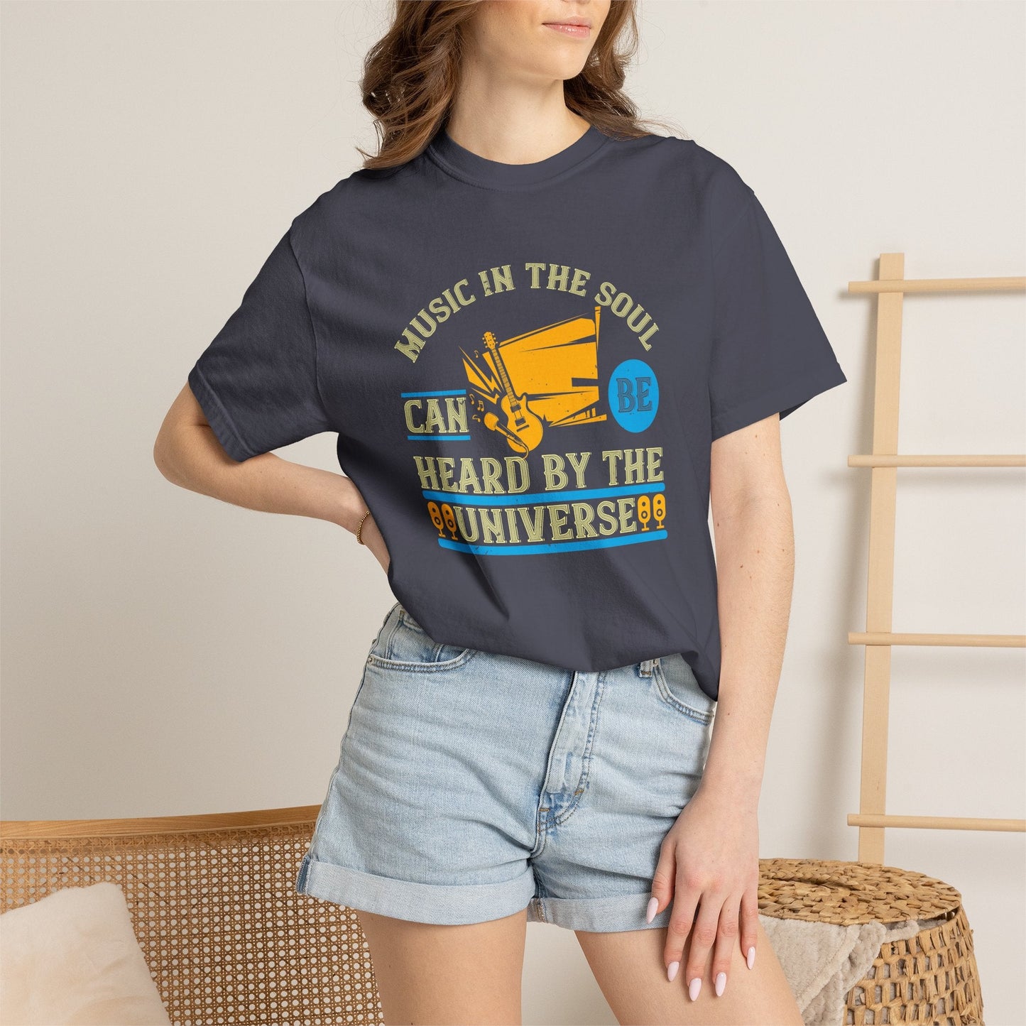 Music Graphic Design Unisex Cotton T-shirt m25