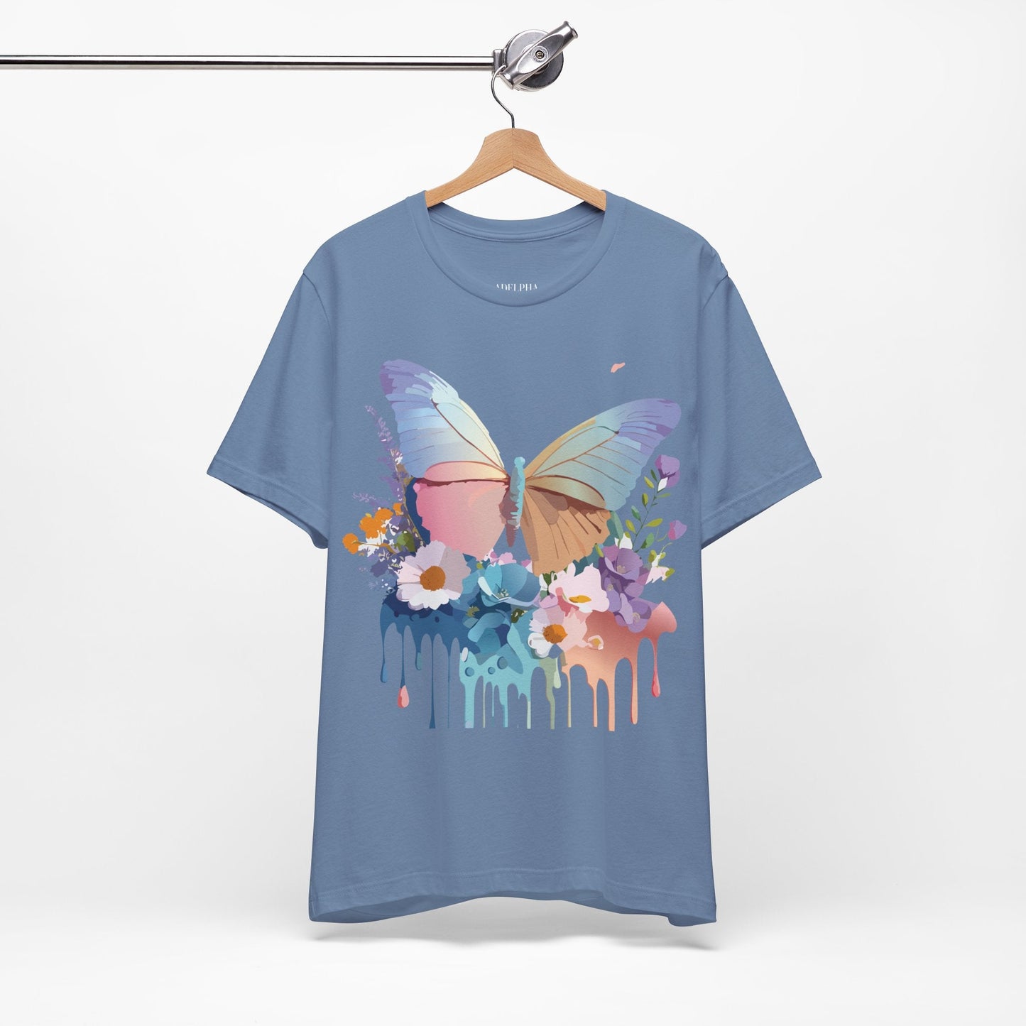 Butterfly Graphic Tee Unisex Adelpha Art Design Vintage Inspired Shirt
