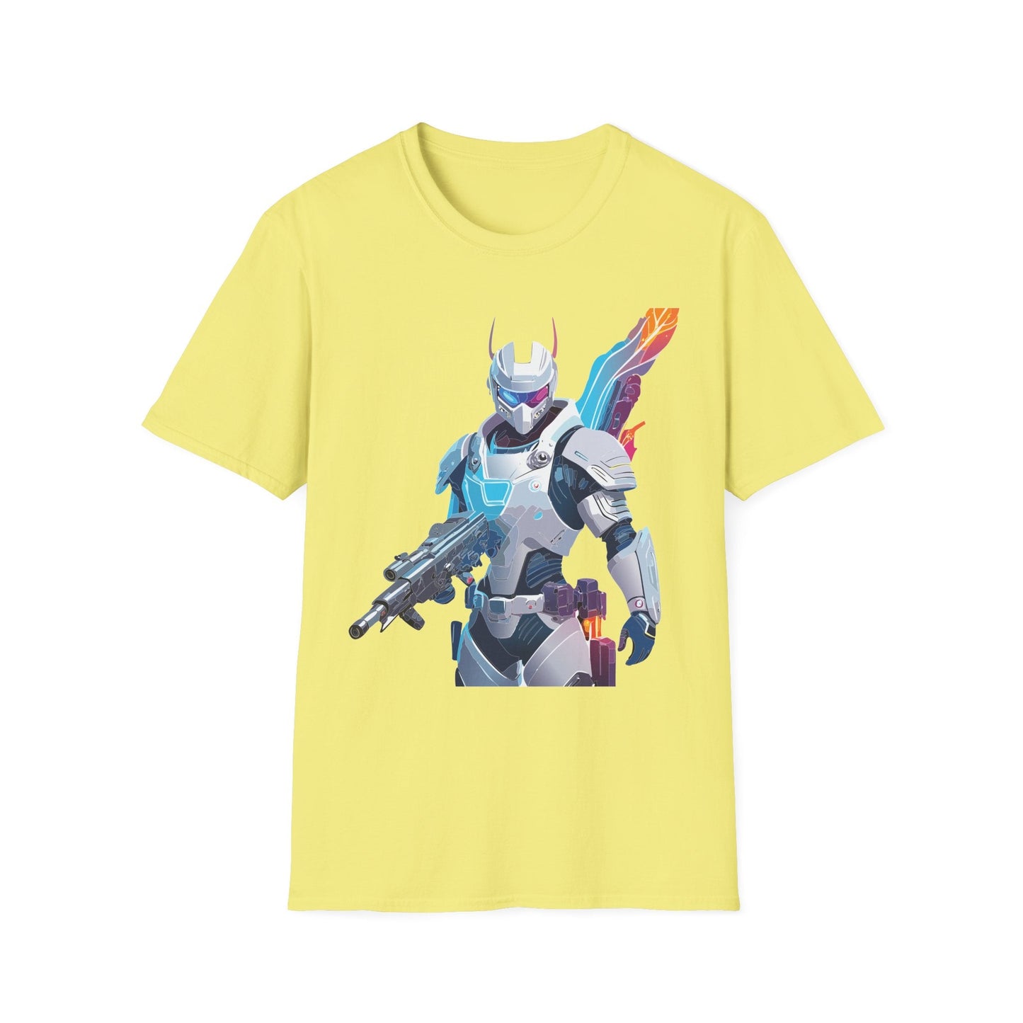 Robocop T Shirt Unisex Softstyle 64000 Graphic Tee 100 Percent Ring Spun Cotton Comfort