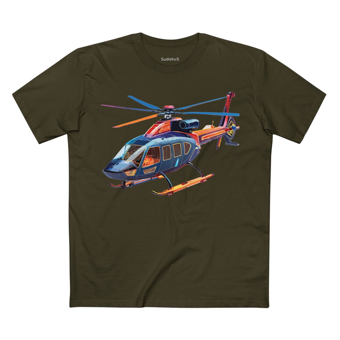 Chopper Graphic Unisex 100 Cotton Staple Tee 9