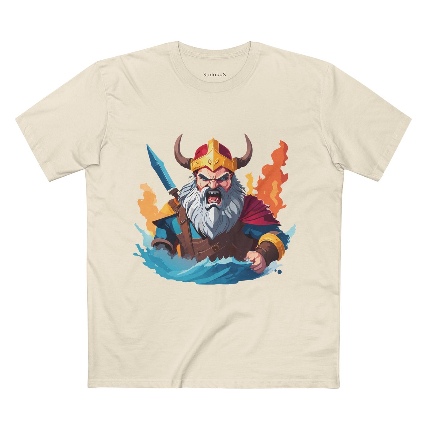 Viking Graphic Unisex 100 Cotton Staple Tee 23