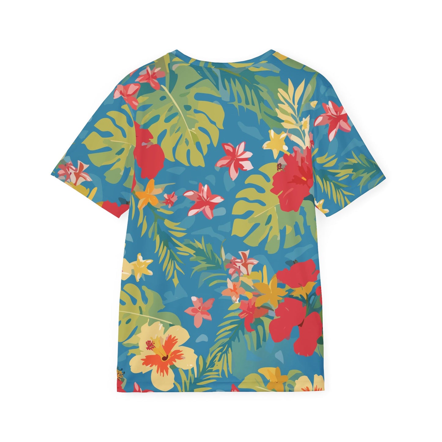 Unisex Floral Print Shirt, Shirt with Floral Print