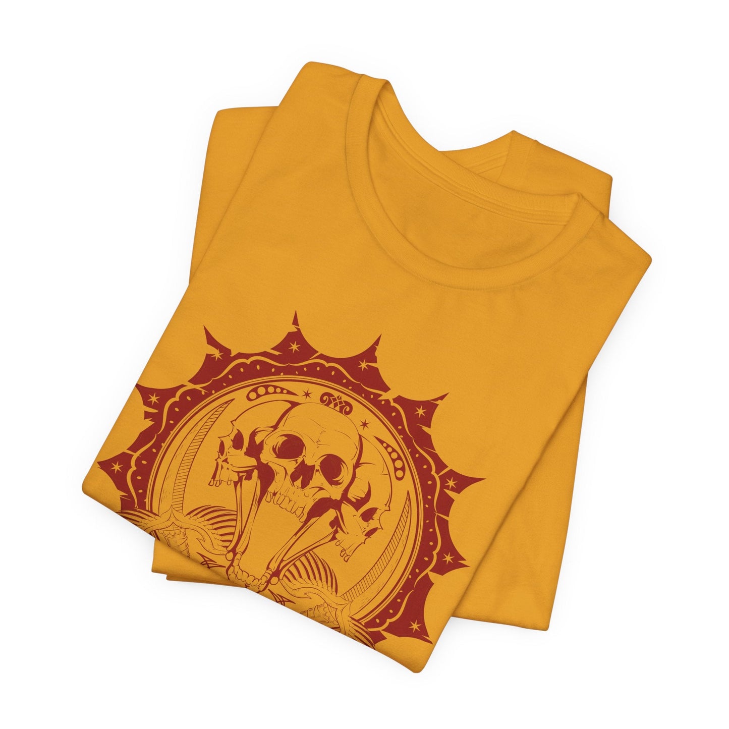 Skull Elephant Mandala Tee Boho Skull Graphic Shirt Art-51