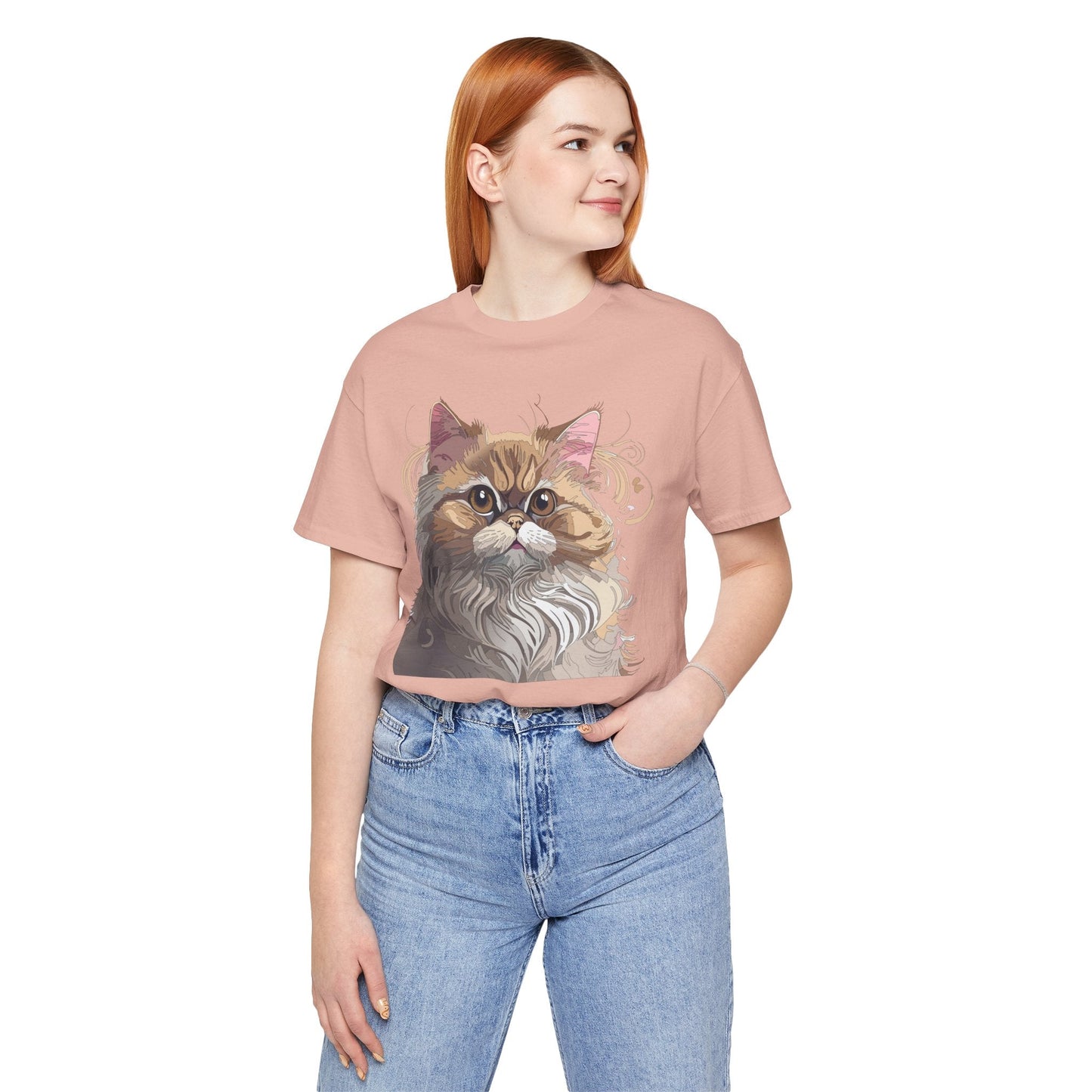 Unisex Animal Shirt With Animals Art Design Tee Short Sleeve Wildlife Print Tee Collection