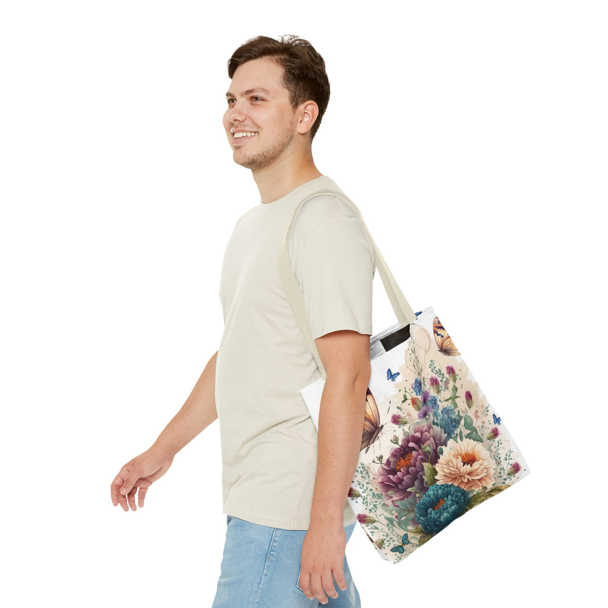 Butterfly Canvas Tote