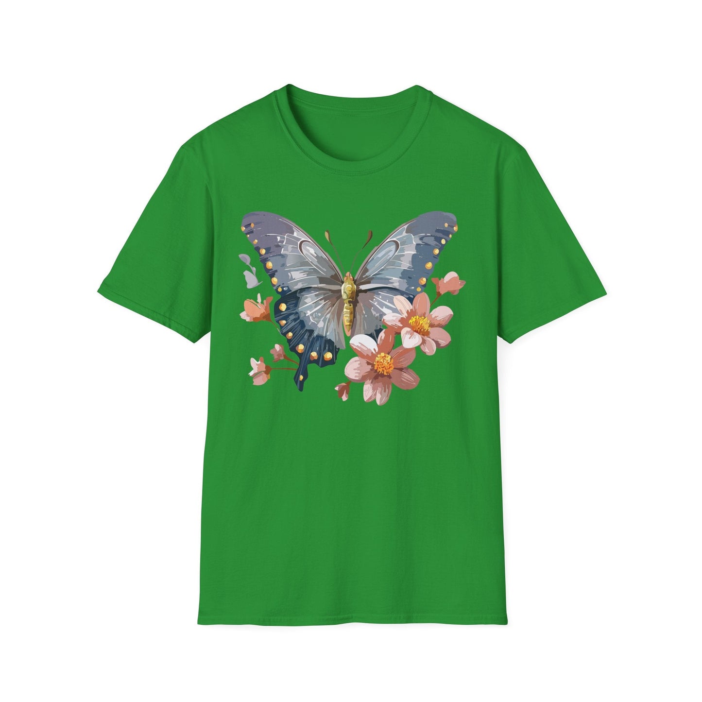 Butterfly Shirt Unisex T Shirt Monarch Butterfly Softstyle Tee Gildan 64000 Breathable Everyday Wear