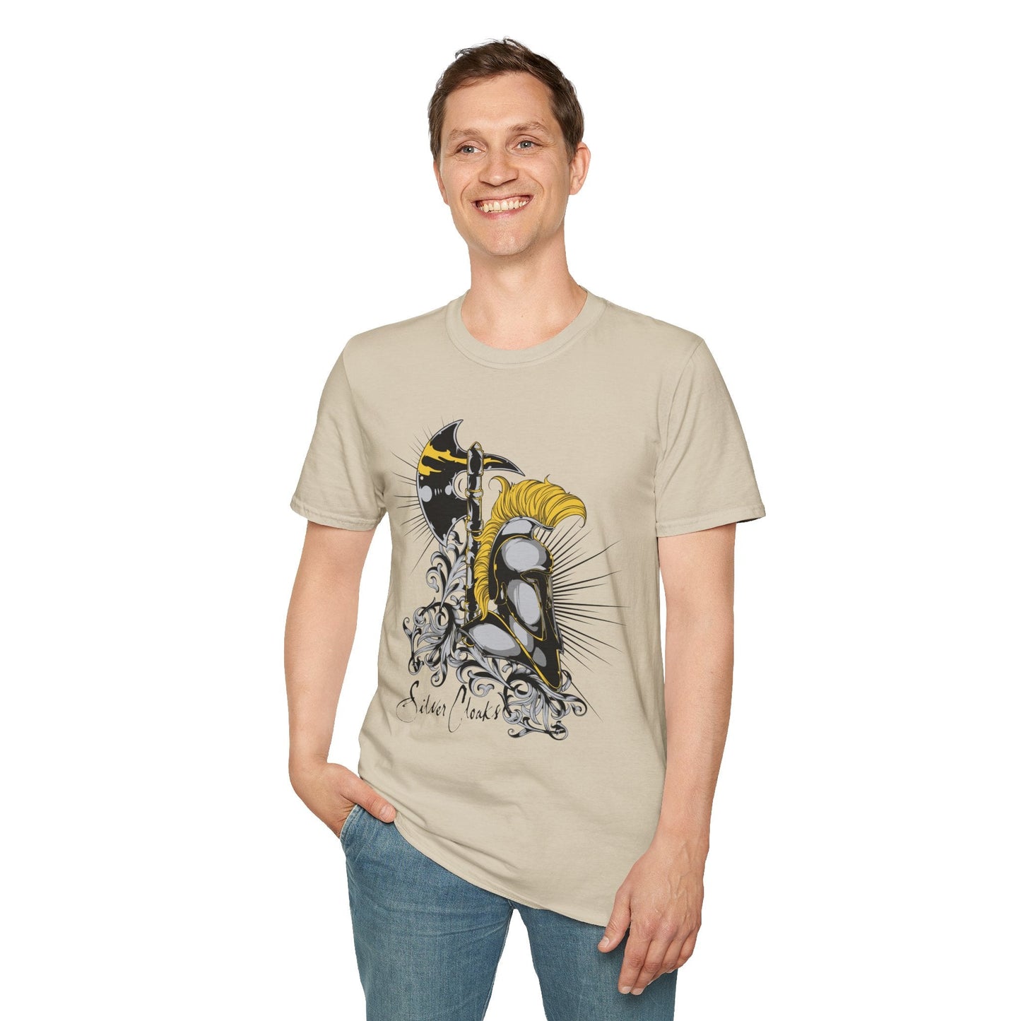 Unisex Art Graphic Shirt 100 Percent Ring Spun Cotton Softstyle Tee For Everyday Comfort And Style