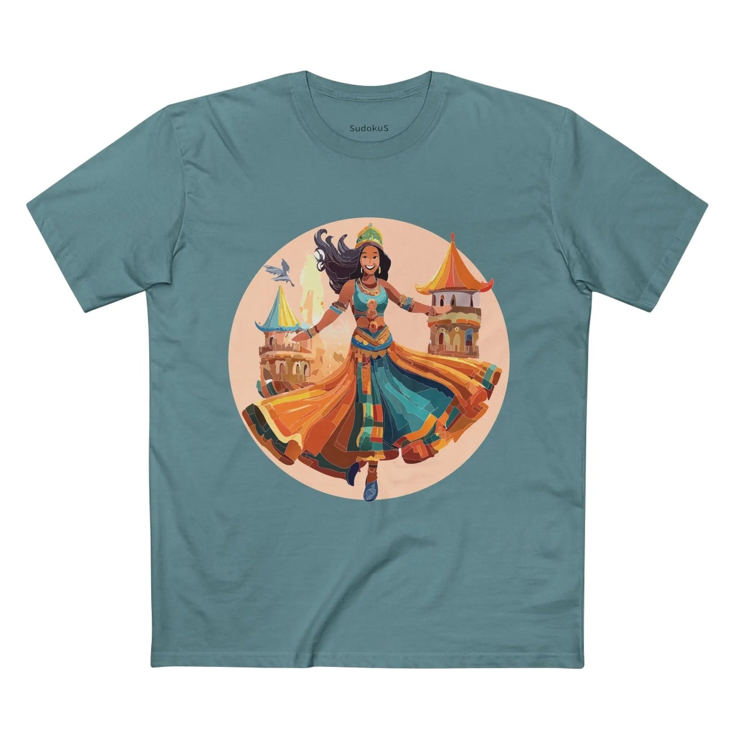Dancer Graphic Unisex 100 Cotton Staple Tee 5