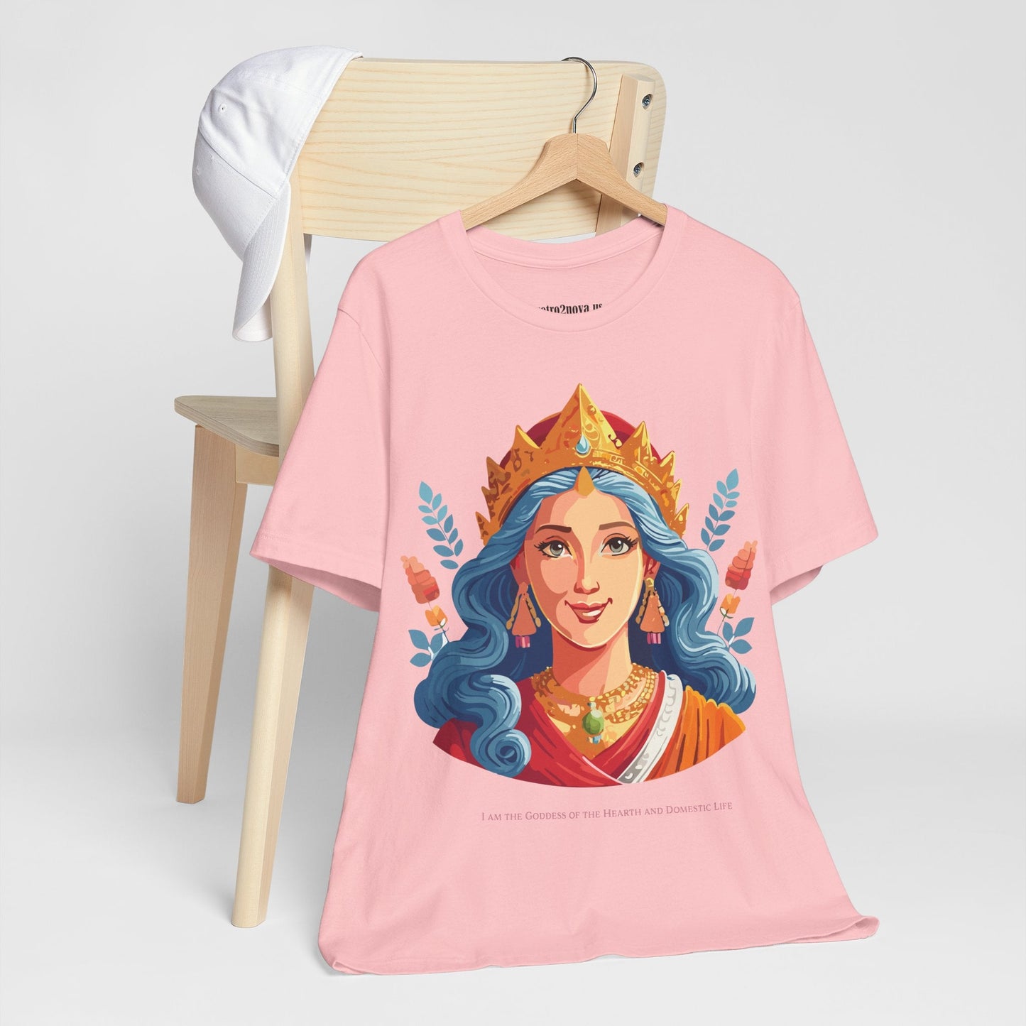 Goddess Graphic Cotton T Shirt Unisex Jersey Short Sleeve Original Art by Retro2Nova