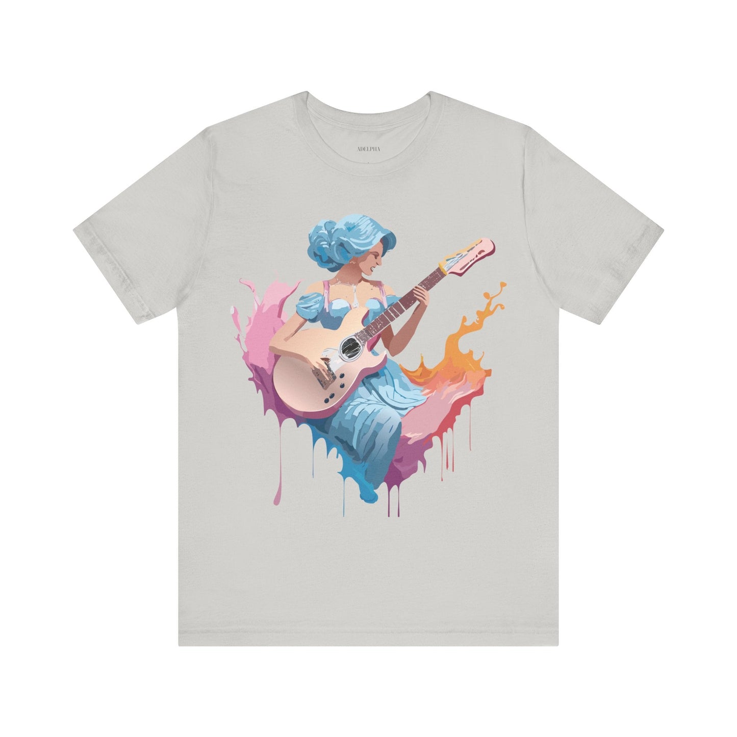 Music T Shirt Graphic Tee Unisex Adelpha Vintage Inspired Artwork Casual Everyday Wear