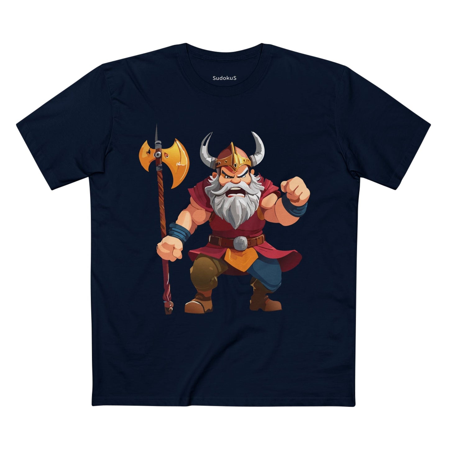Viking Graphic Unisex 100 Cotton Staple Tee 19