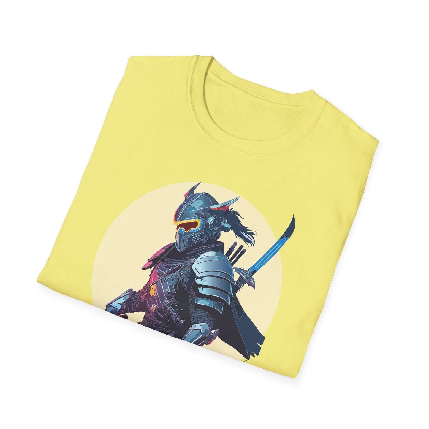 Samurai Shirt Unisex Softstyle Short Sleeve T Shirt Gildan 64000 Breathable Comfort Wear