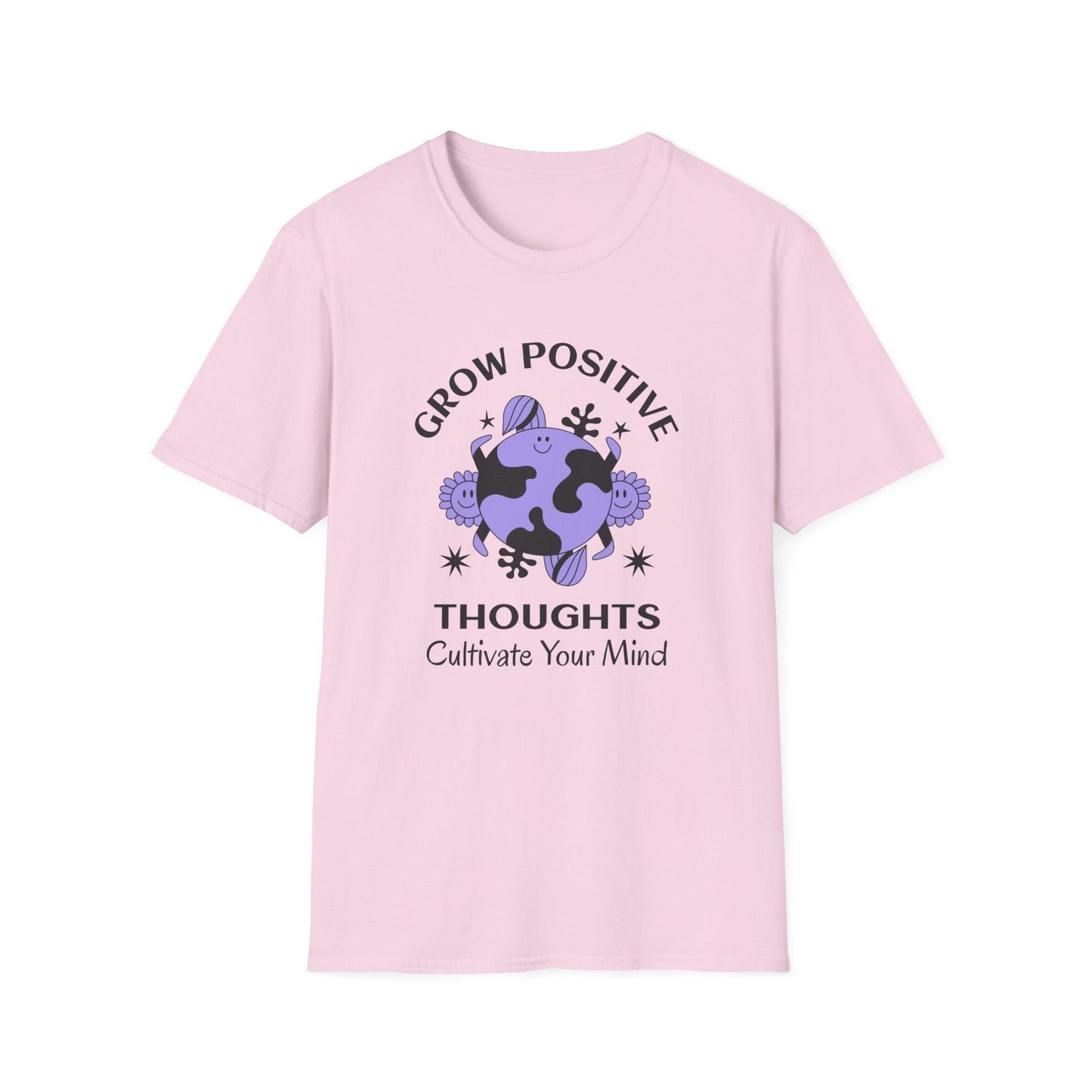 Gildan Softstyle 64000 Unisex Short Sleeve T Shirt Positive Slogan Tee With Positive Quotes And Words