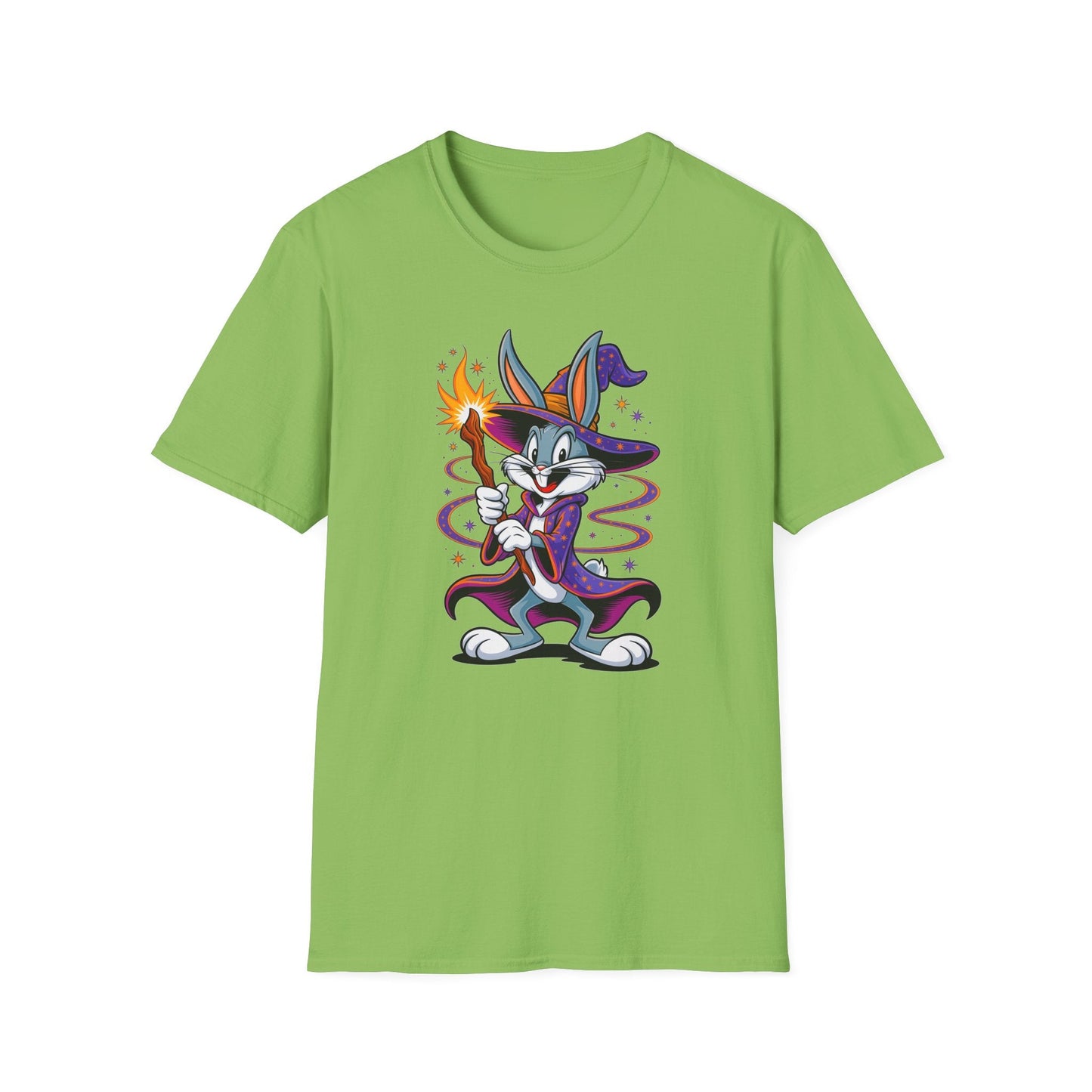 Bugs Bunny T Shirt Unisex Softstyle Gildan 64000 Cartoon Tee With Classic Design Art
