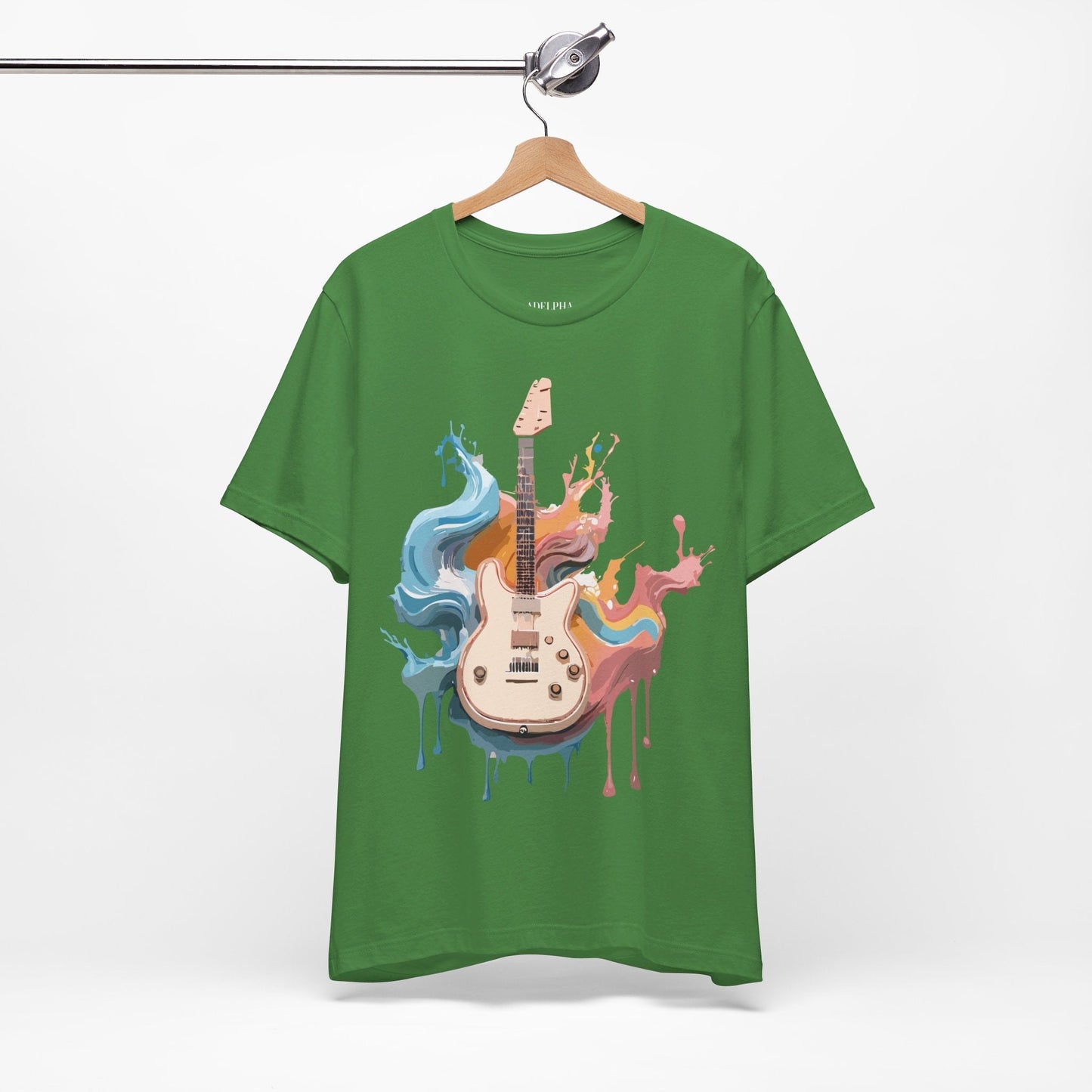 Adelpha Music Graphic T Shirt Unisex Short Sleeve Vintage Inspired Art Tee For Everyday Casual Wear