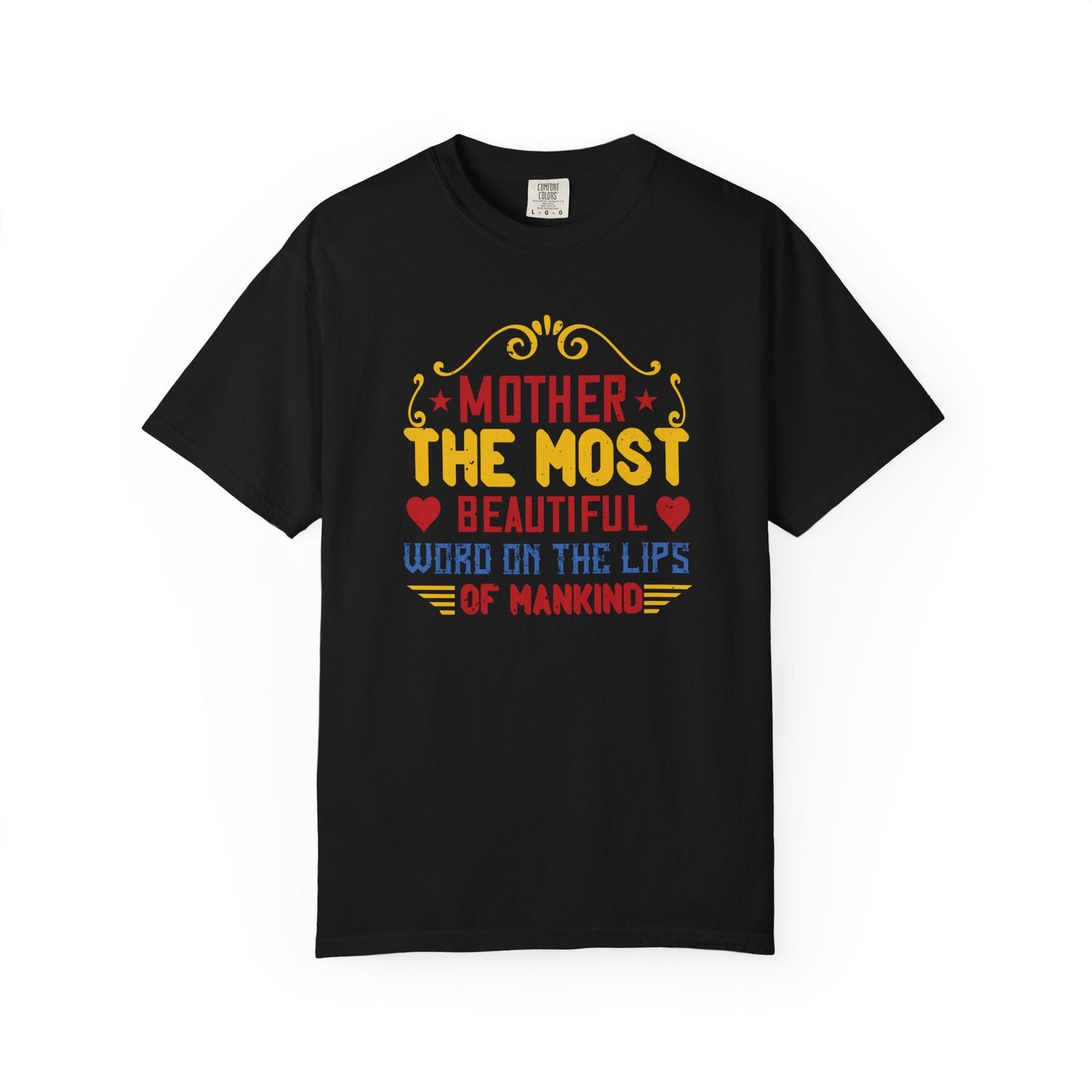 Mom T-shirt Mother Day Mama Tee Unisex Comfort Colors Garment-Dyed Cotton h84