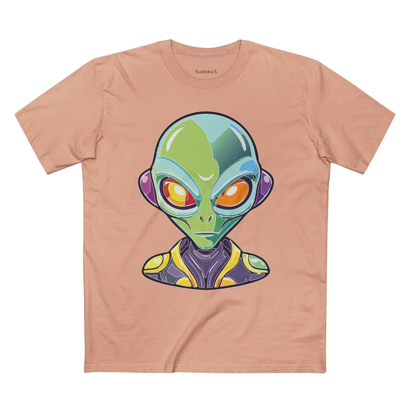 Aliens Graphic Unisex 100 Cotton Staple Tee 7
