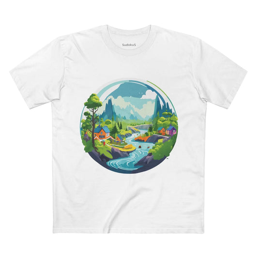 Fantasy Graphic Unisex 100 Cotton Staple Tee 14