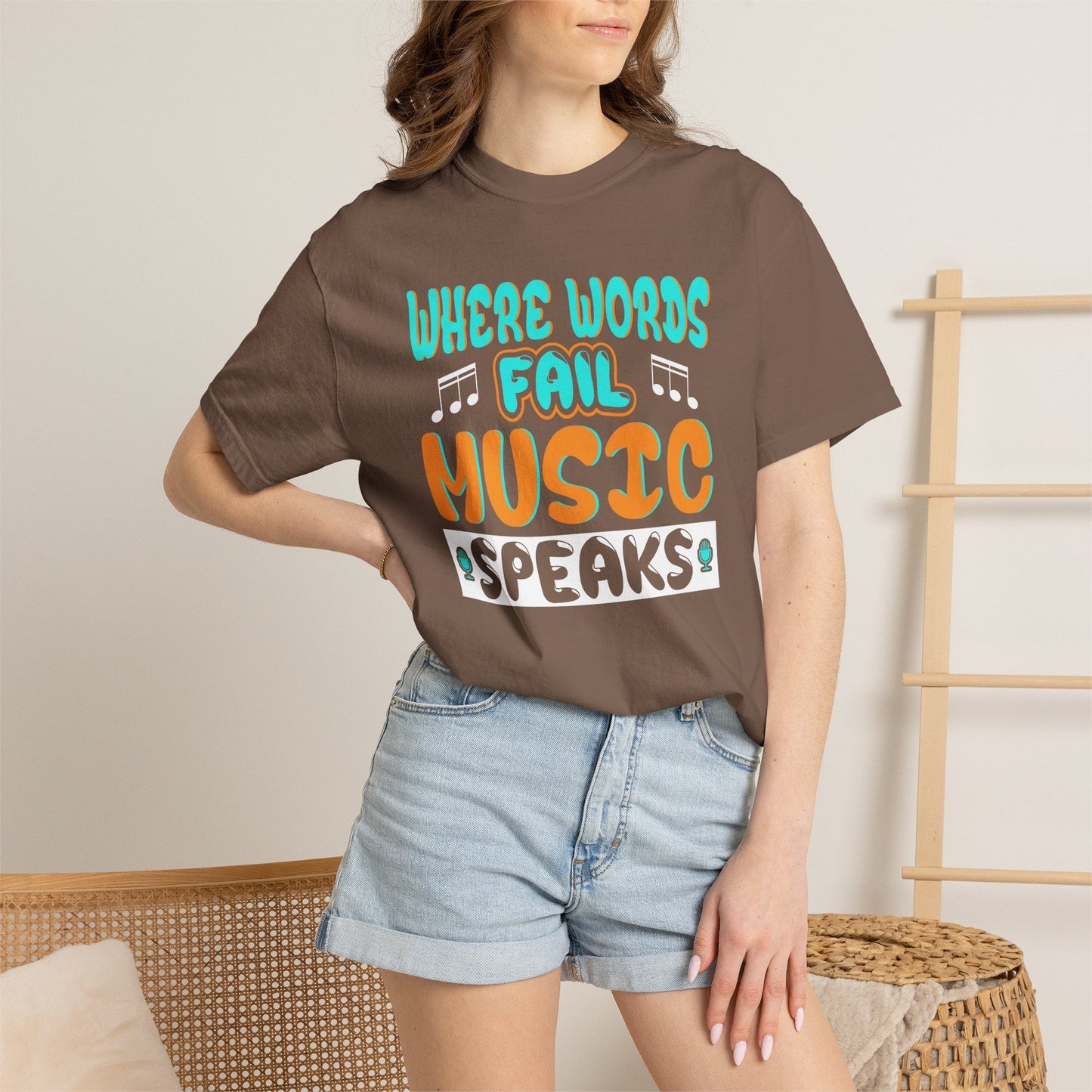 Music Graphic Design Unisex Cotton T-shirt 084