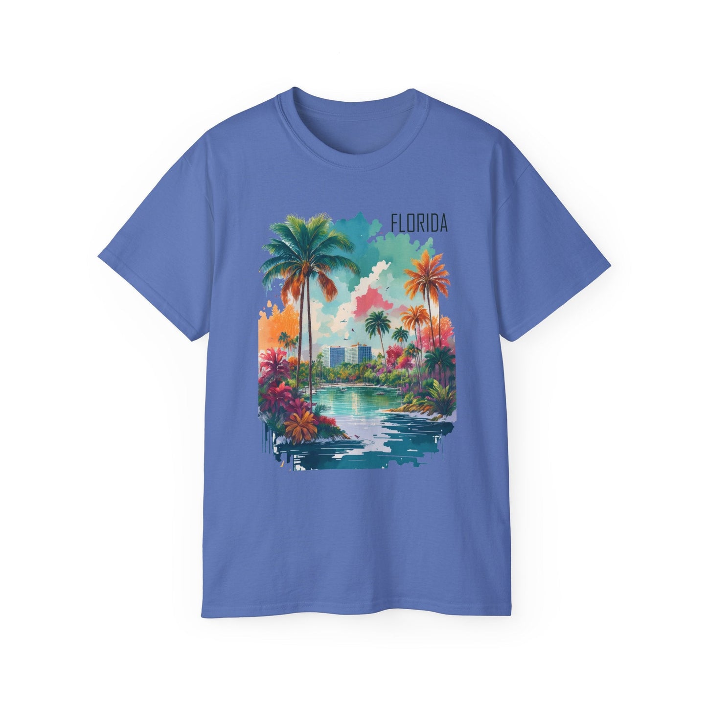 Florida Graphic Unisex Cotton T‑Shirt 2