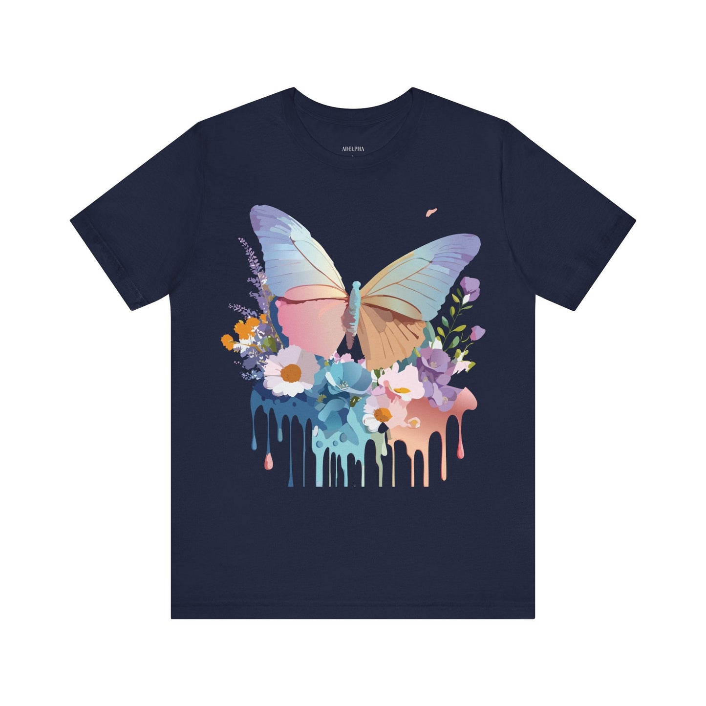 Butterfly Graphic Tee Unisex Adelpha Art Design Vintage Inspired Shirt