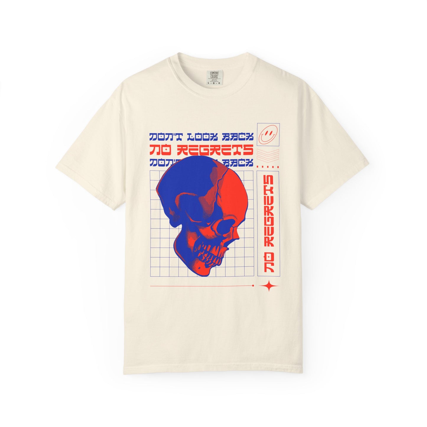 T-Shirt with Skull, Graphic T-Shirts, Art Design Tee Shirt, Skull T-Shirt - 11