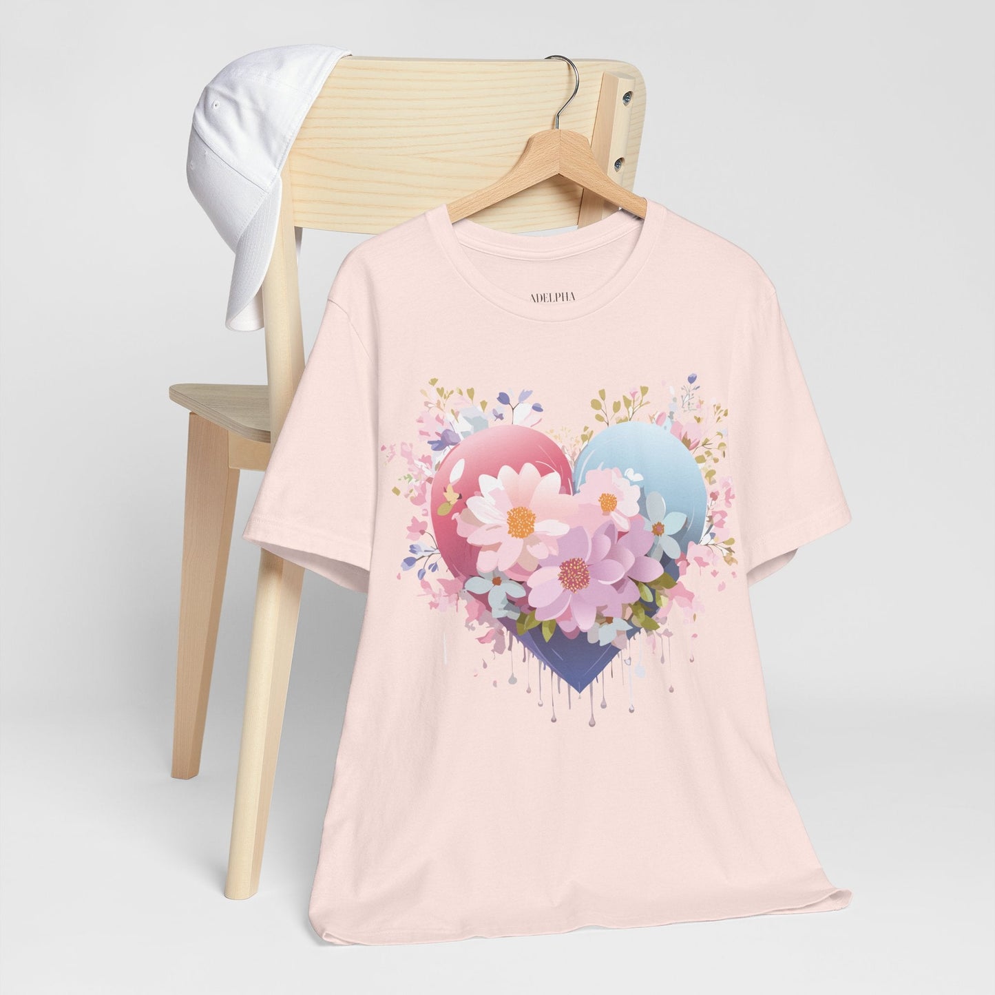 Adelpha Vintage Inspired Graphic Tee Unisex Jersey Short Sleeve Art Design Shirt