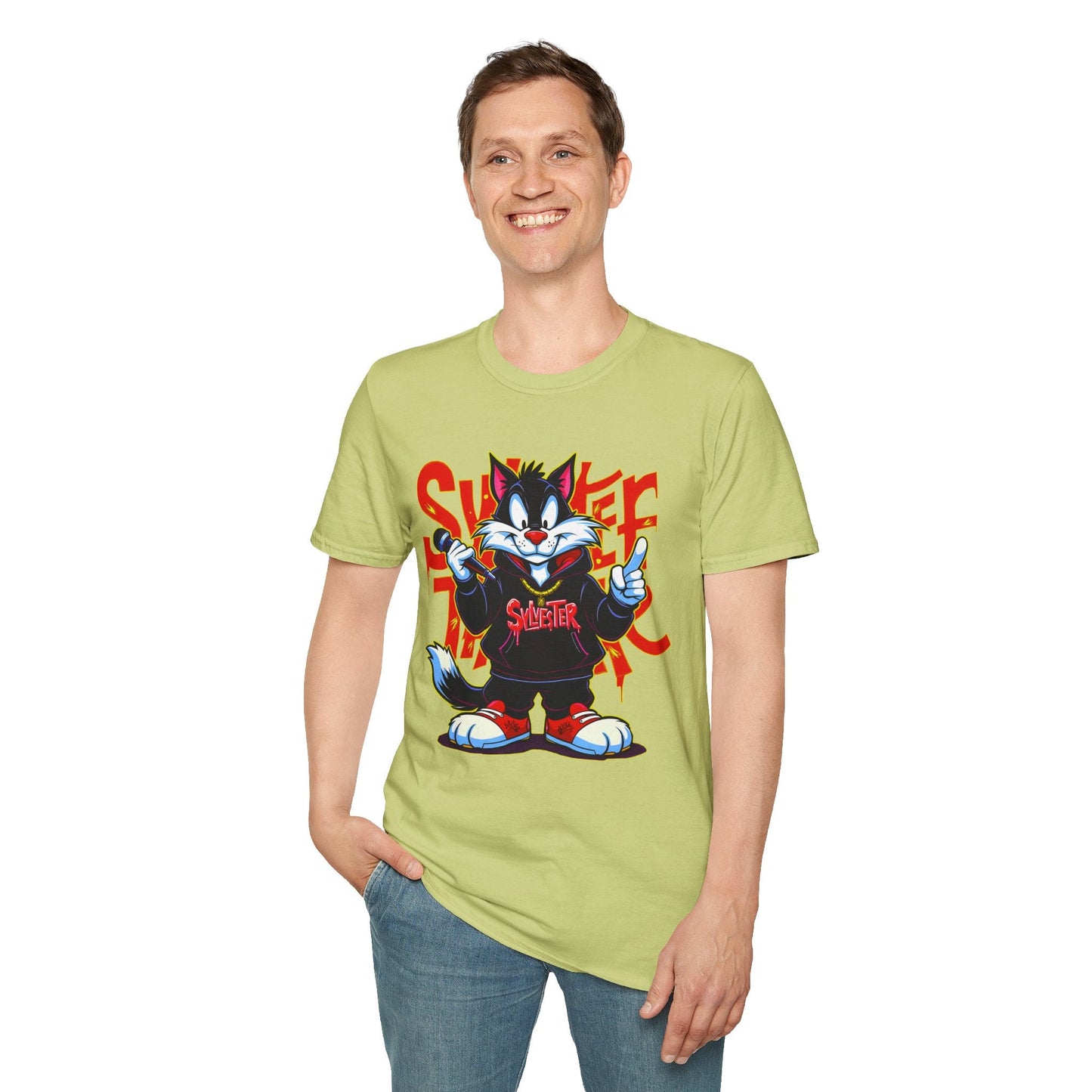 Gildan Softstyle Unisex T Shirt 100 Percent Ring Spun Cotton Cartoon Animation And Funny Animals Tee