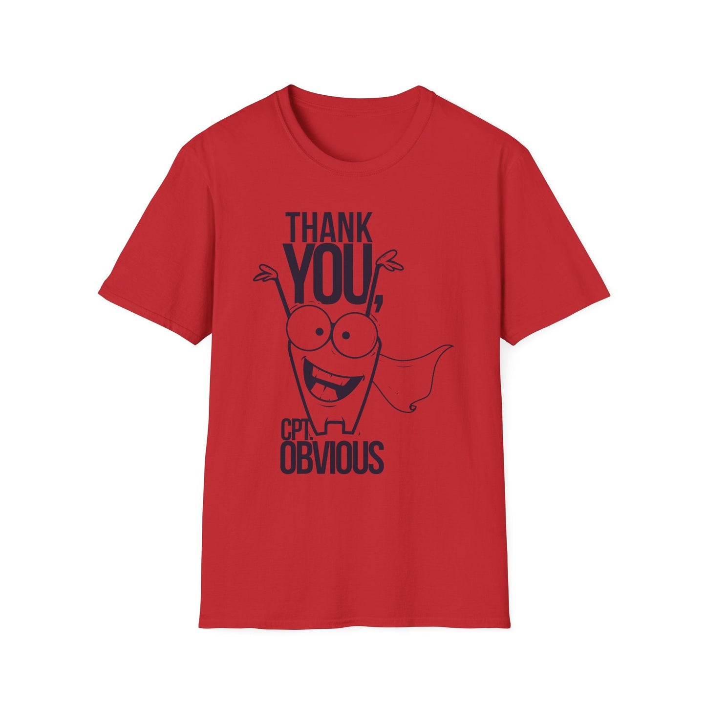 Cartoon T Shirt Animation Funny Tee Unisex Gildan Softstyle 64000 Ring Spun Cotton