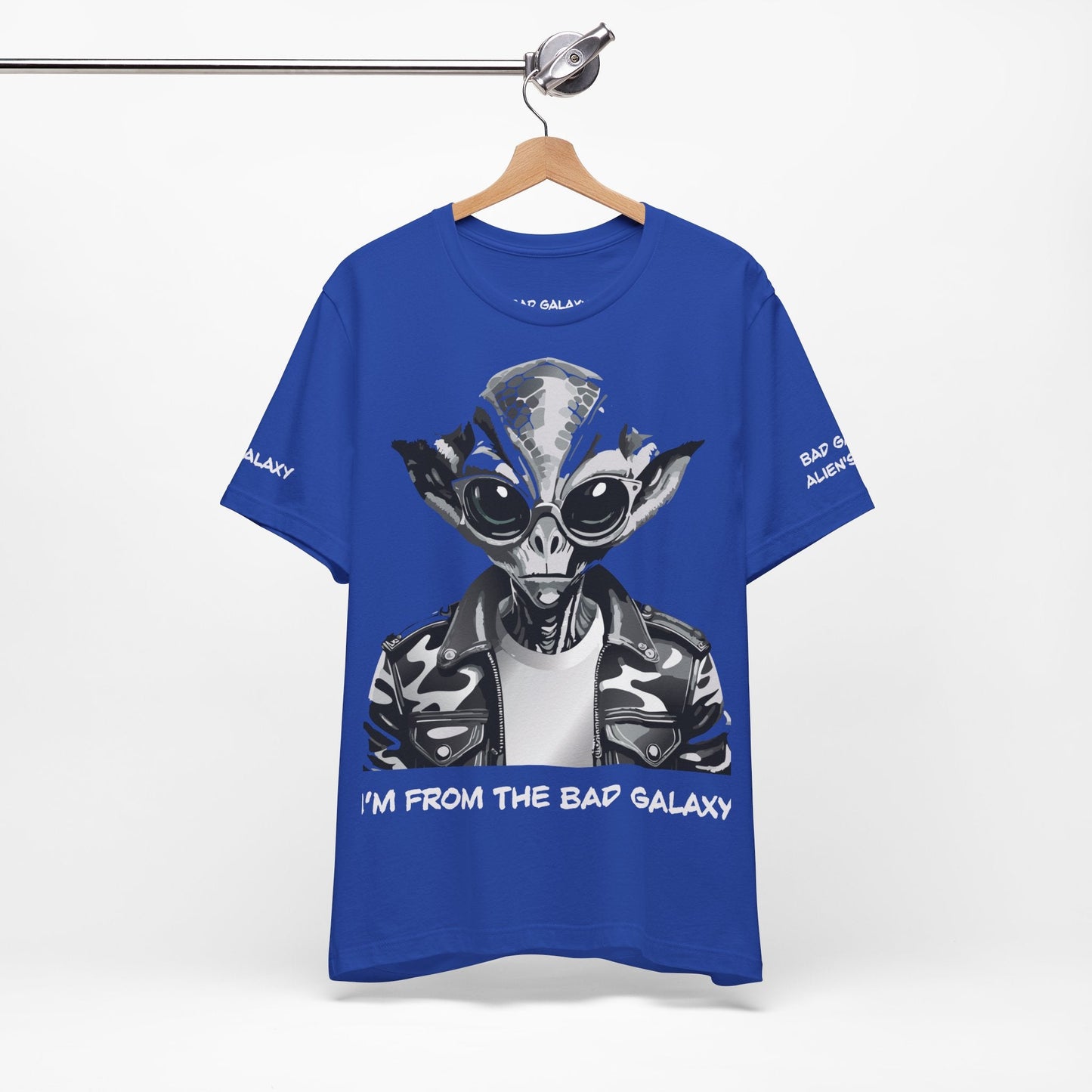 Alien T Shirt From Bad Galaxy Made To Order 100 Cotton Eco Friendly Inks Soft Comfortable