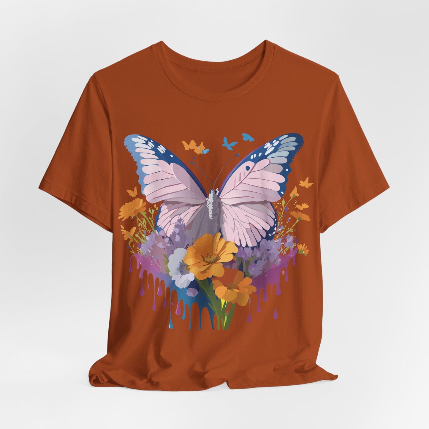Butterfly Graphic Tee Unisex Jersey Short Sleeve Adelpha Art Design