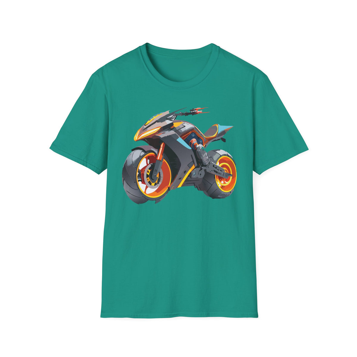 Moto Bike Motorcycle Graphic Tee Gildan Unisex 100 Cotton Tee Shirt m4