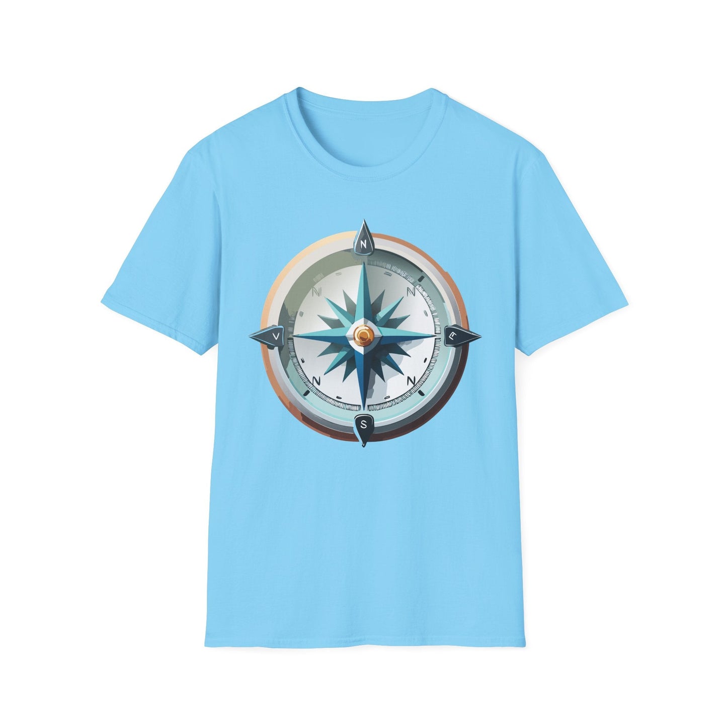 Compass Navigator Graphic Tee Unisex 100 Cotton 20