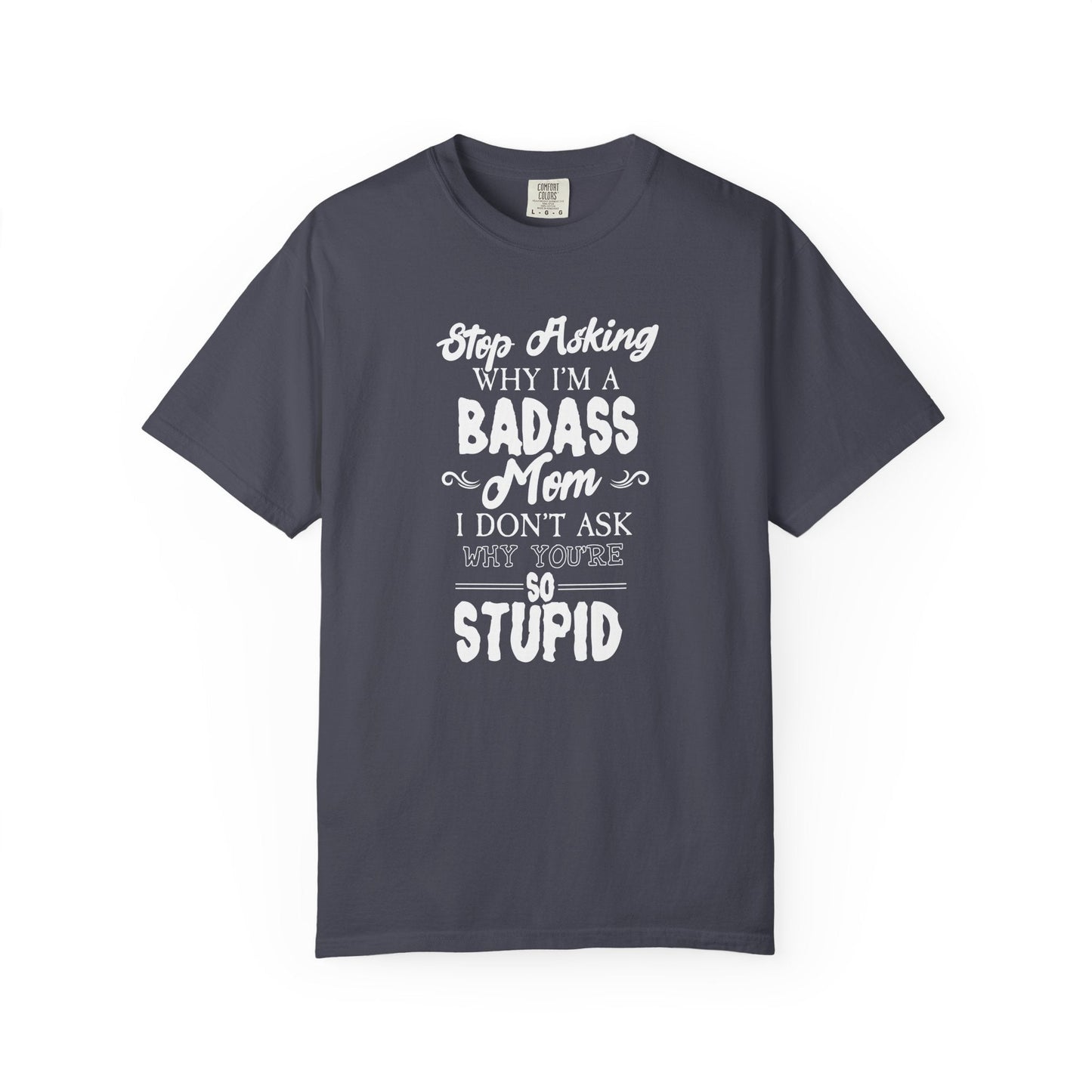 Mom T-shirt Mother's Day Mama Tee Unisex Comfort Colors Garment-Dyed Cotton h39
