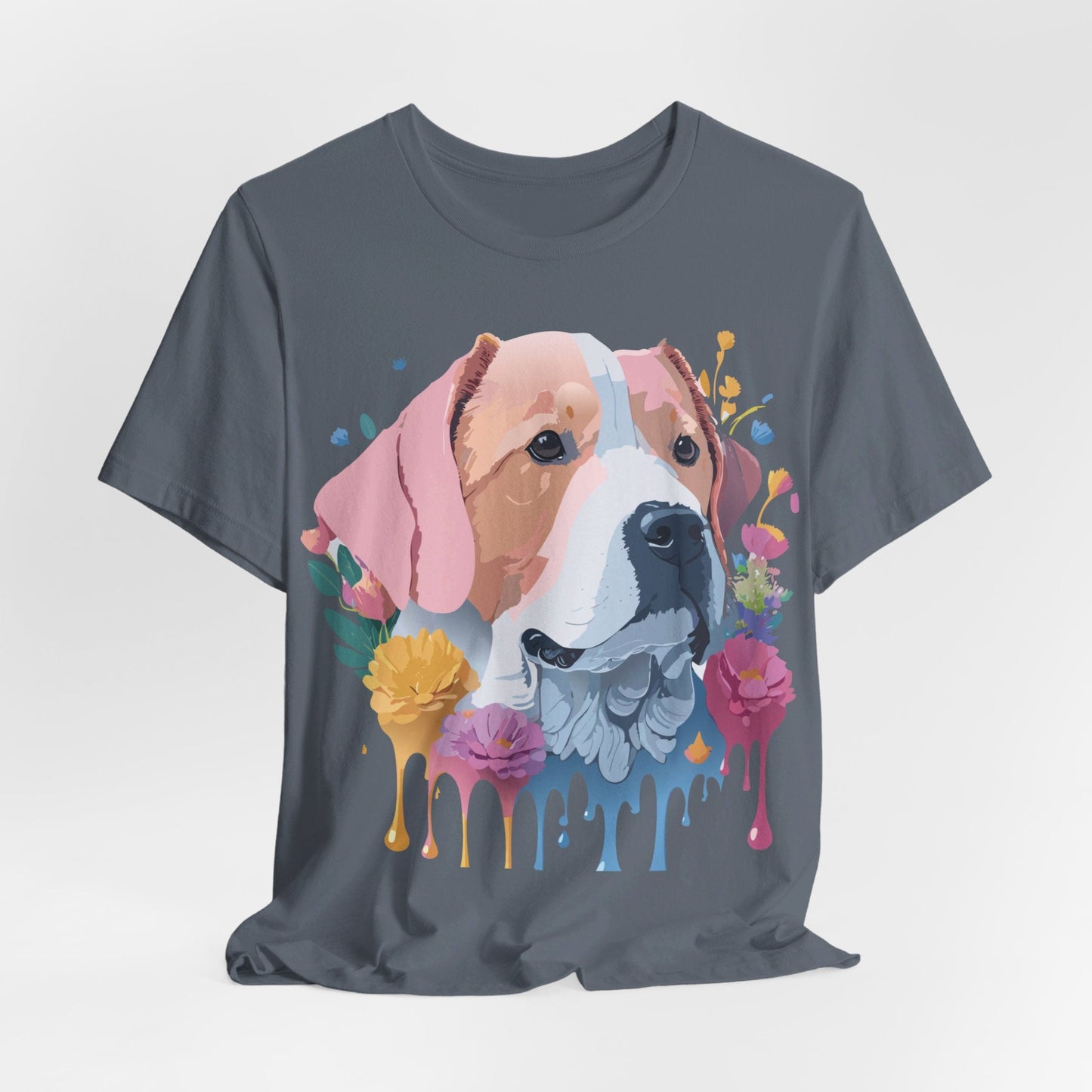 Dog Graphic Unisex 100 Cotton T-Shirt 9