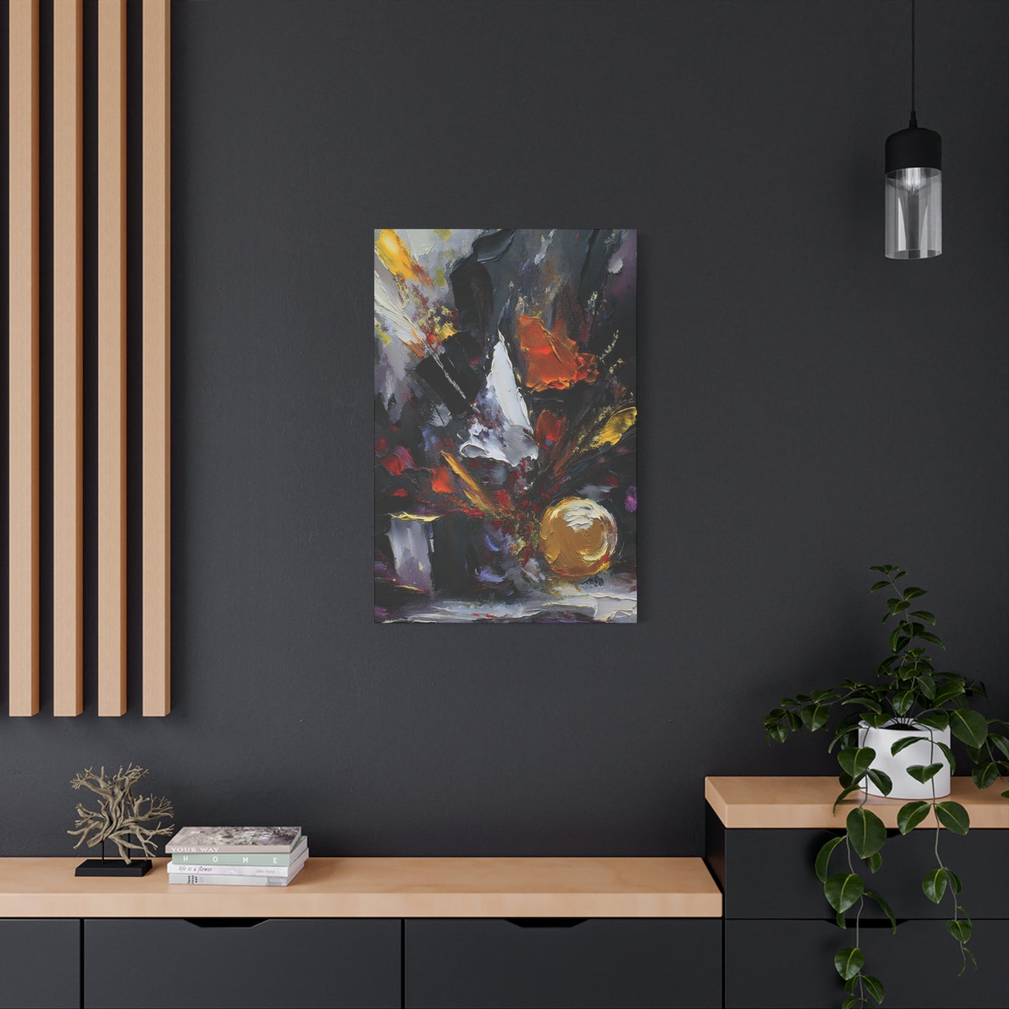 Abstract Oil Painting Print Canvas 20x24,20x30,24x30 24x32,24x36,30x40 32x48,36x48,40x60 Pine-Wood Inner Frame ABS-74