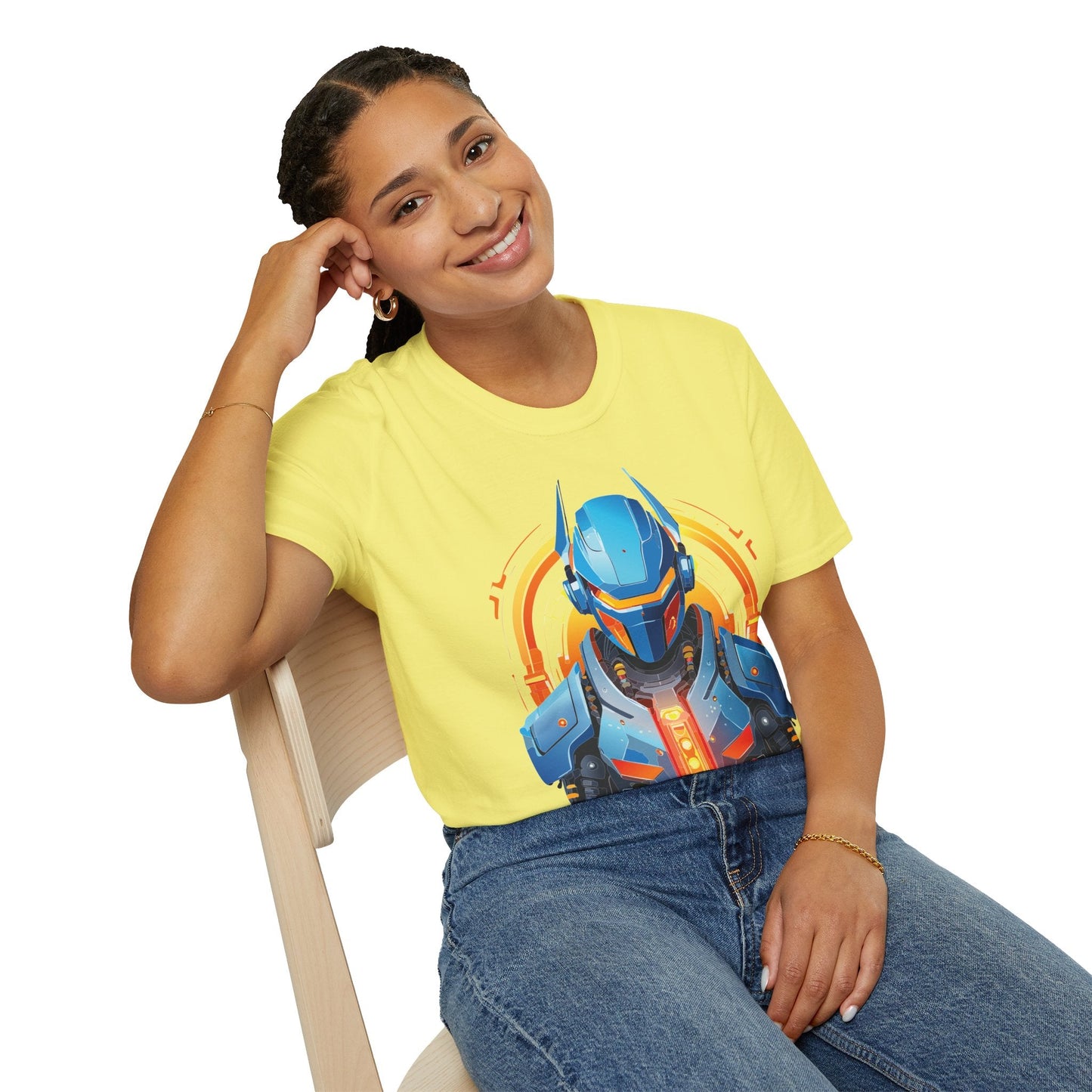 Cyborg Tee Unisex Robot Shirt Terminator Shirt Softstyle 100 Percent Ring Spun Cotton