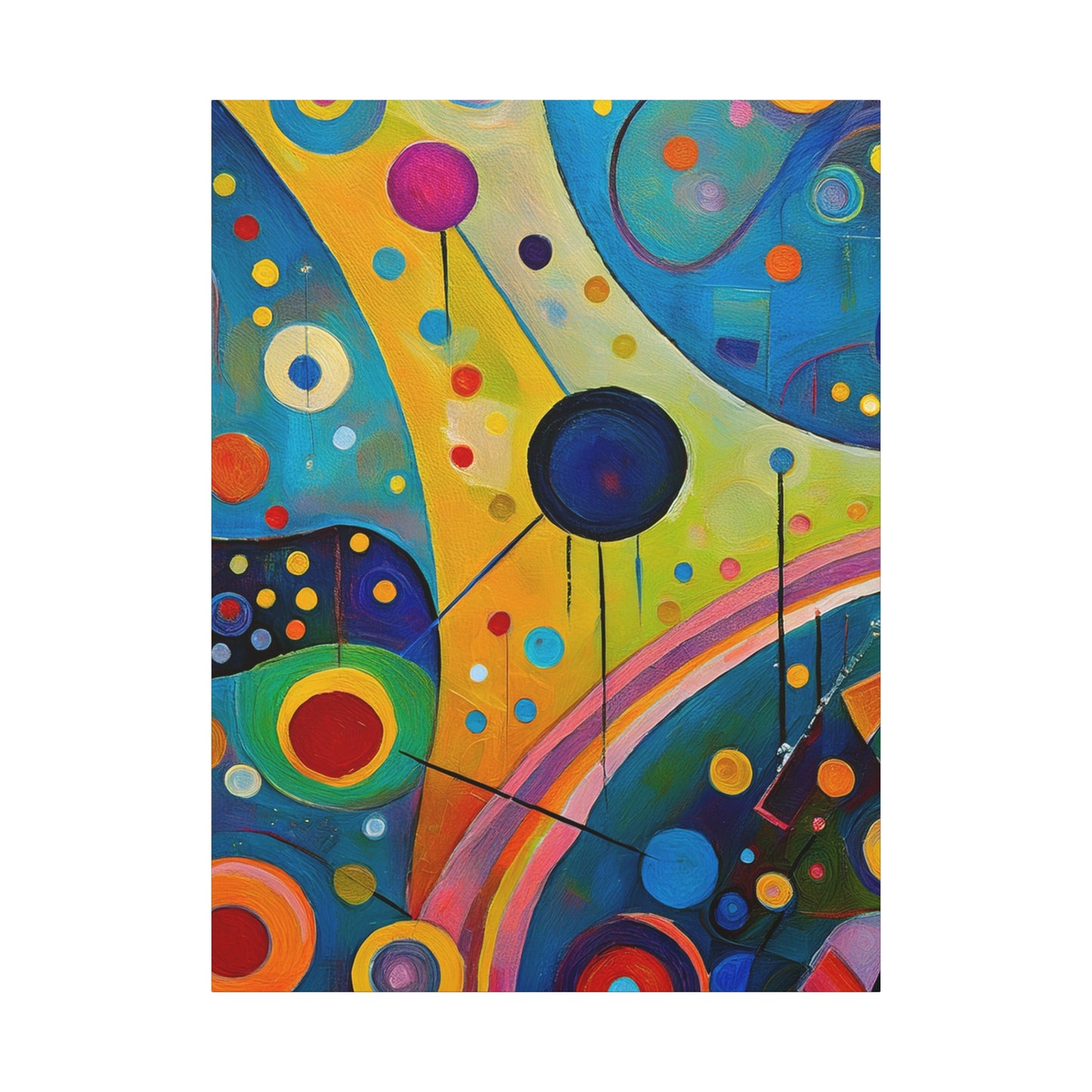 Abstract Oil Painting Print Canvas 20x24,20x30,24x30 24x32,24x36,30x40 32x48,36x48,40x60 Pine-Wood Inner Frame ABS-130