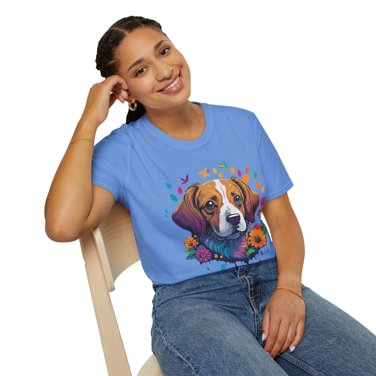 Dog Lover Unisex Tee Gildan Softstyle 64000 100 Percent Cotton Animal Shirt