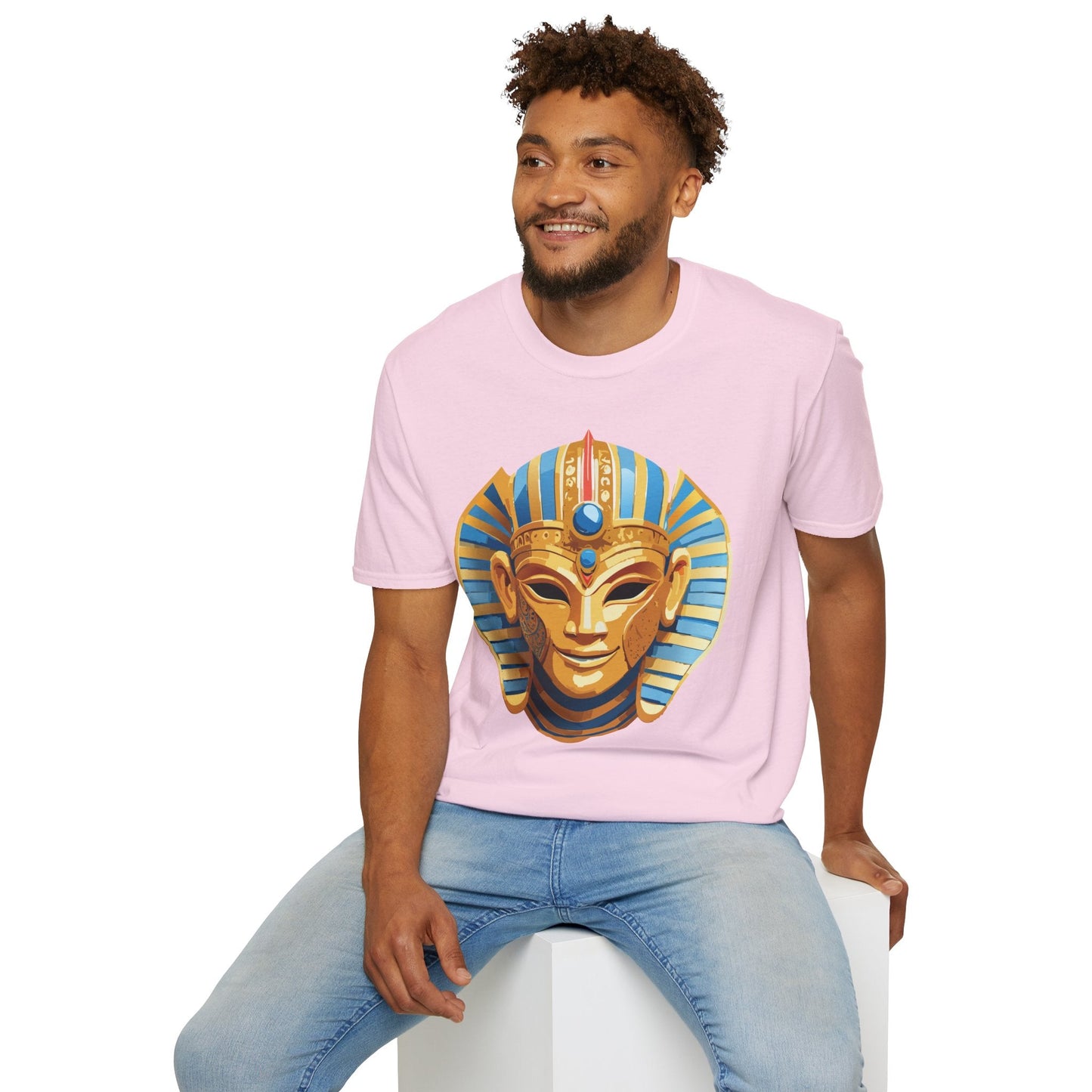 Mask Tee Shirt Unisex Masquerade Tee Softstyle Ring Spun Cotton Comfort For Everyday Wear