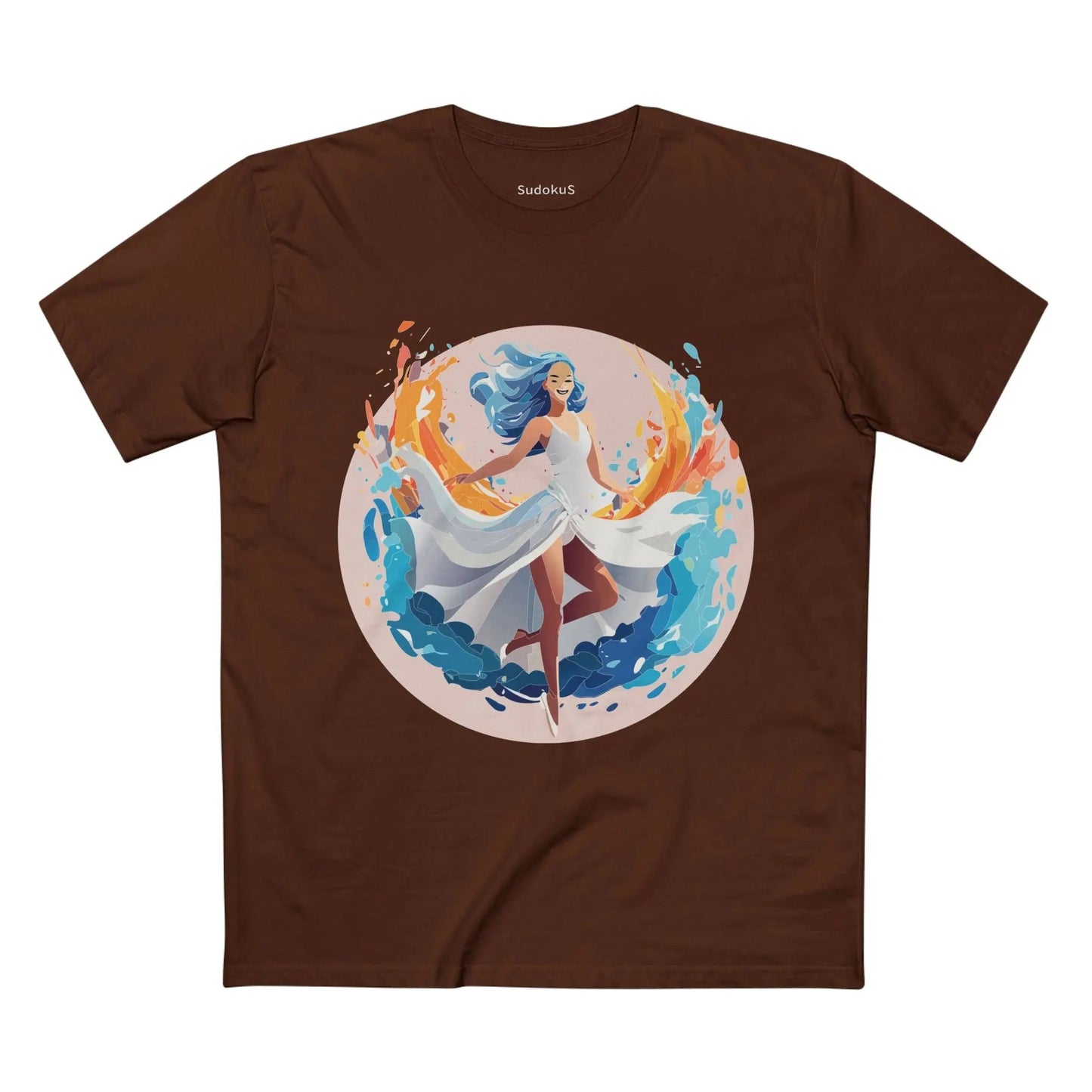 Dancer Graphic Unisex 100 Cotton Staple Tee 1