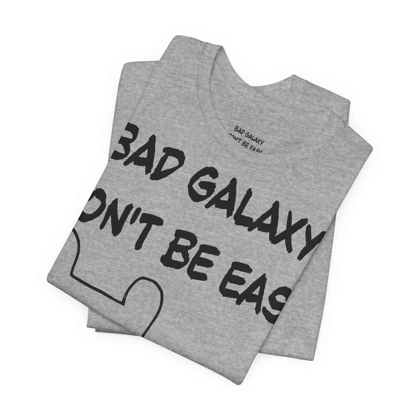 Funny Dog Tee Shirt From Bad Galaxy 100 Percent Cotton Made In USA With Eco Friendly Inks