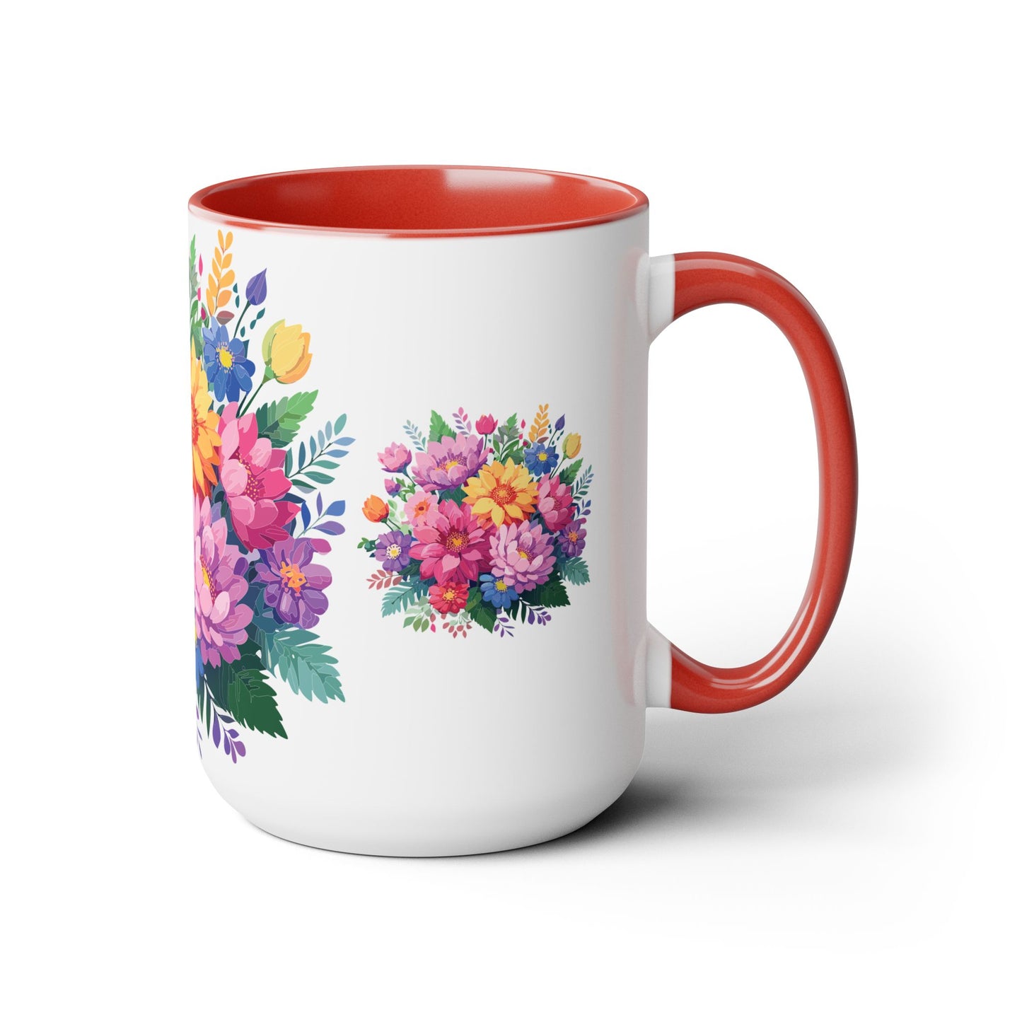 Floral Mug, Floral Cup