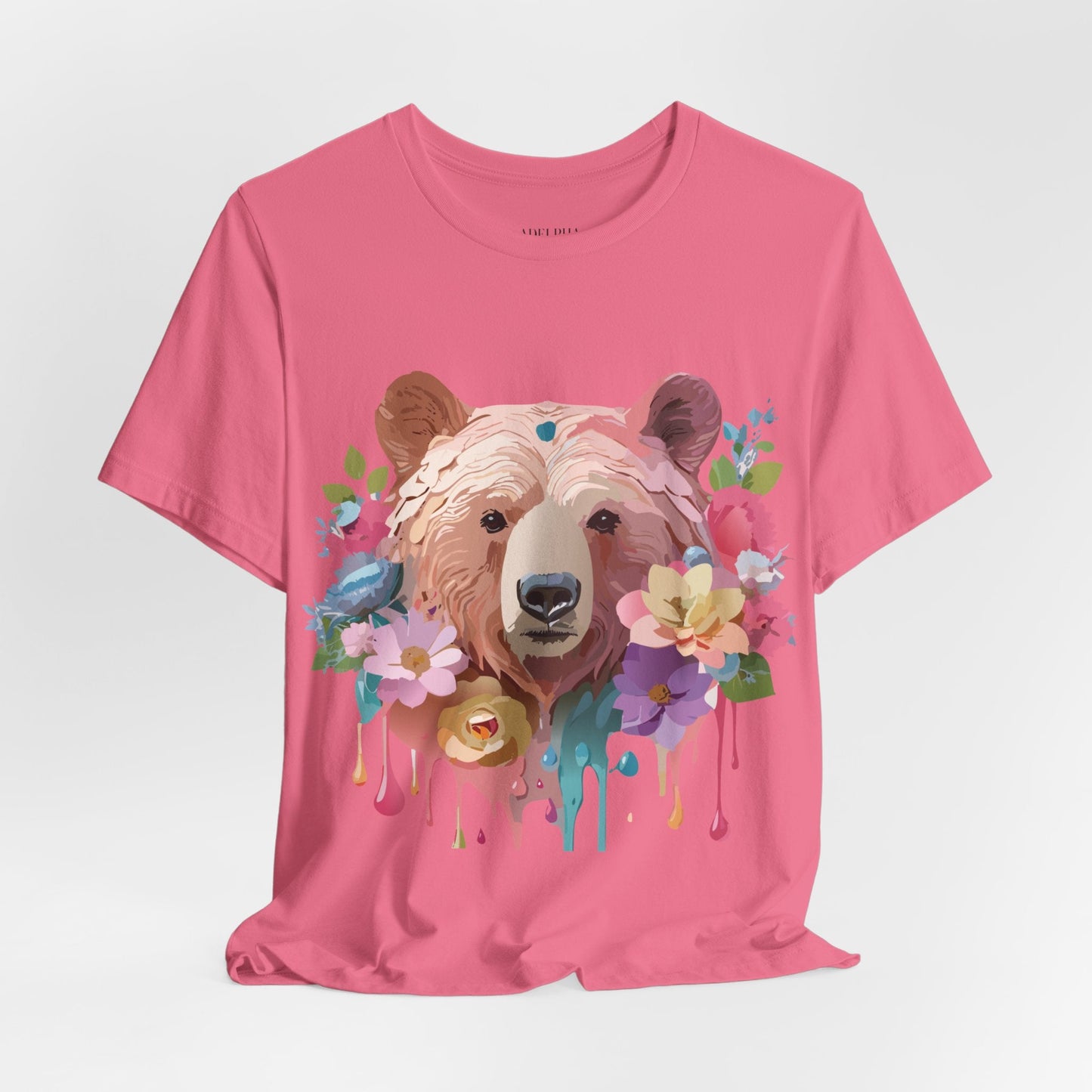 Bear Shirt Graphic Tee Unisex Jersey Short Sleeve Vintage Inspired Adelpha
