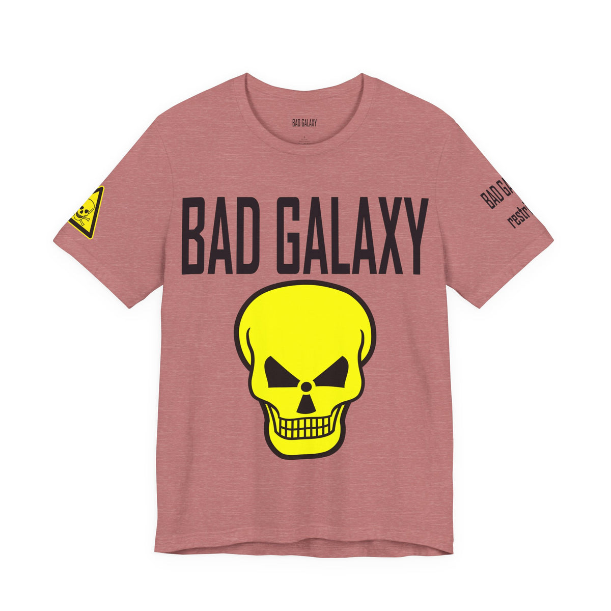 Skull Rock Graphic Unisex Cotton Bella+Canvas Tee with Art Design b42