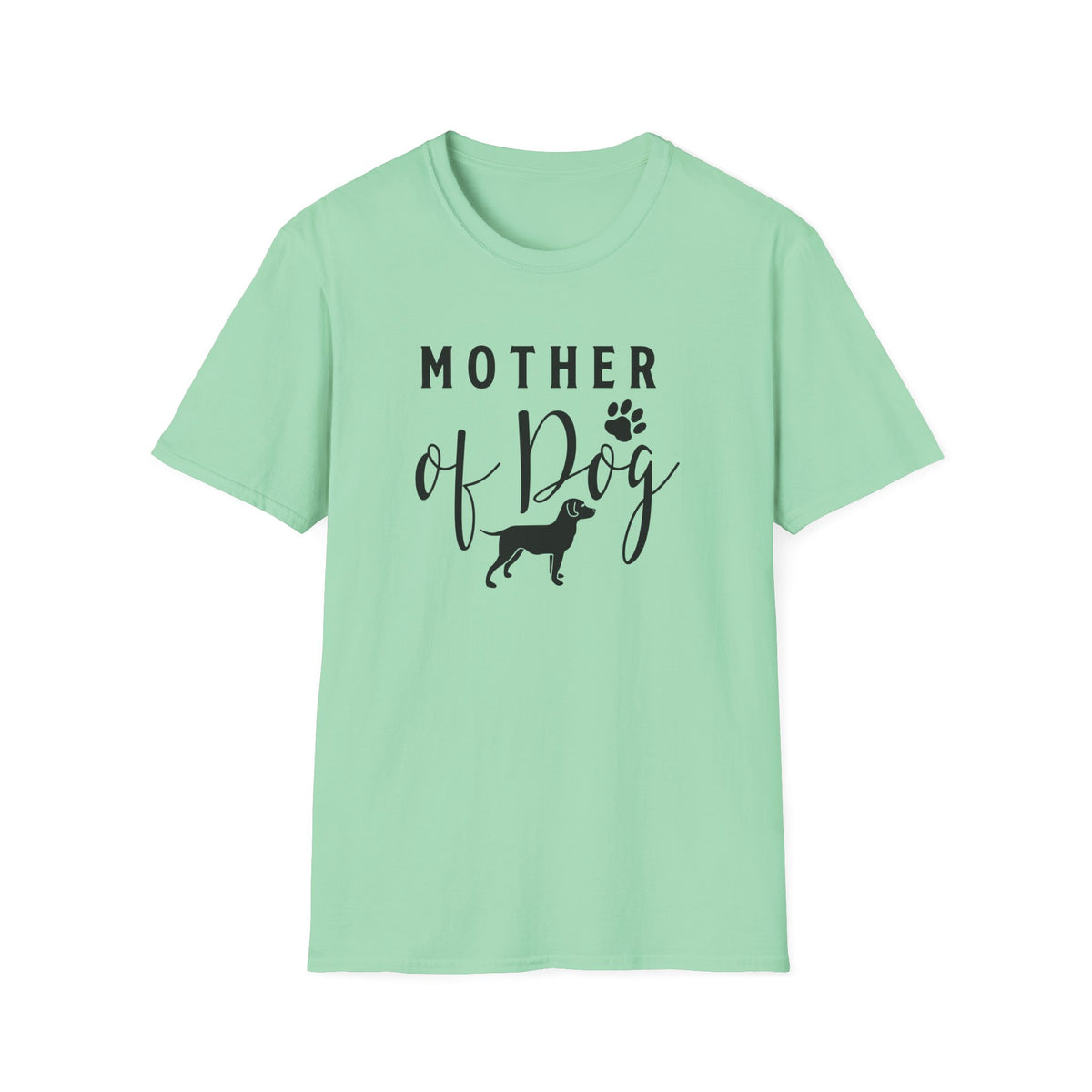 Dog Mom Pet Lover Graphic Unisex Cotton T-Shirt