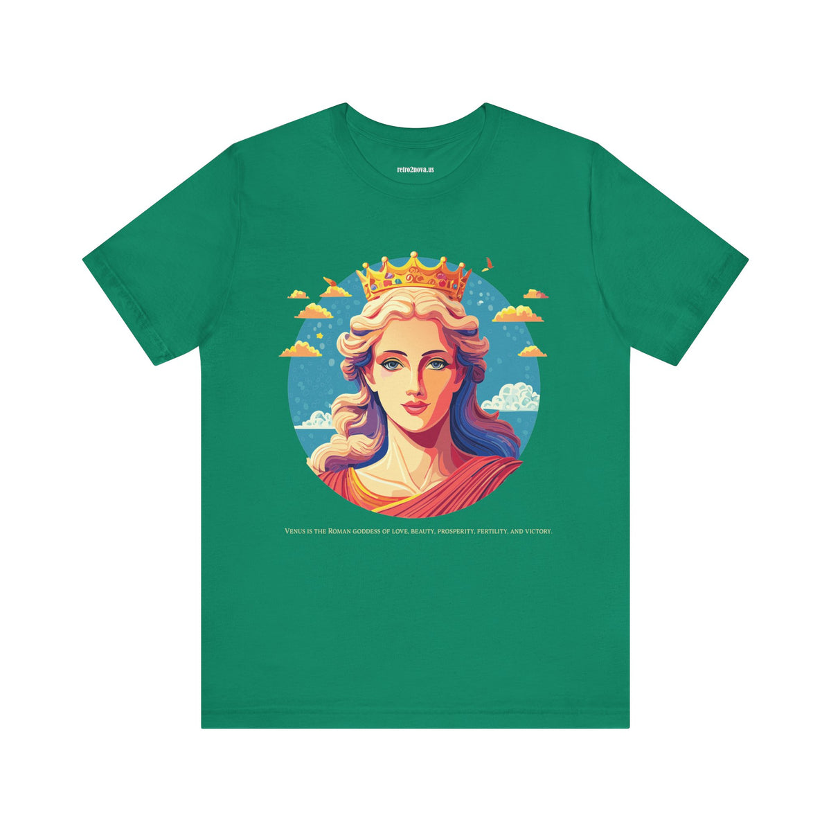 Goddess Graphic Unisex Cotton Bella+Canvas Tee with Venus